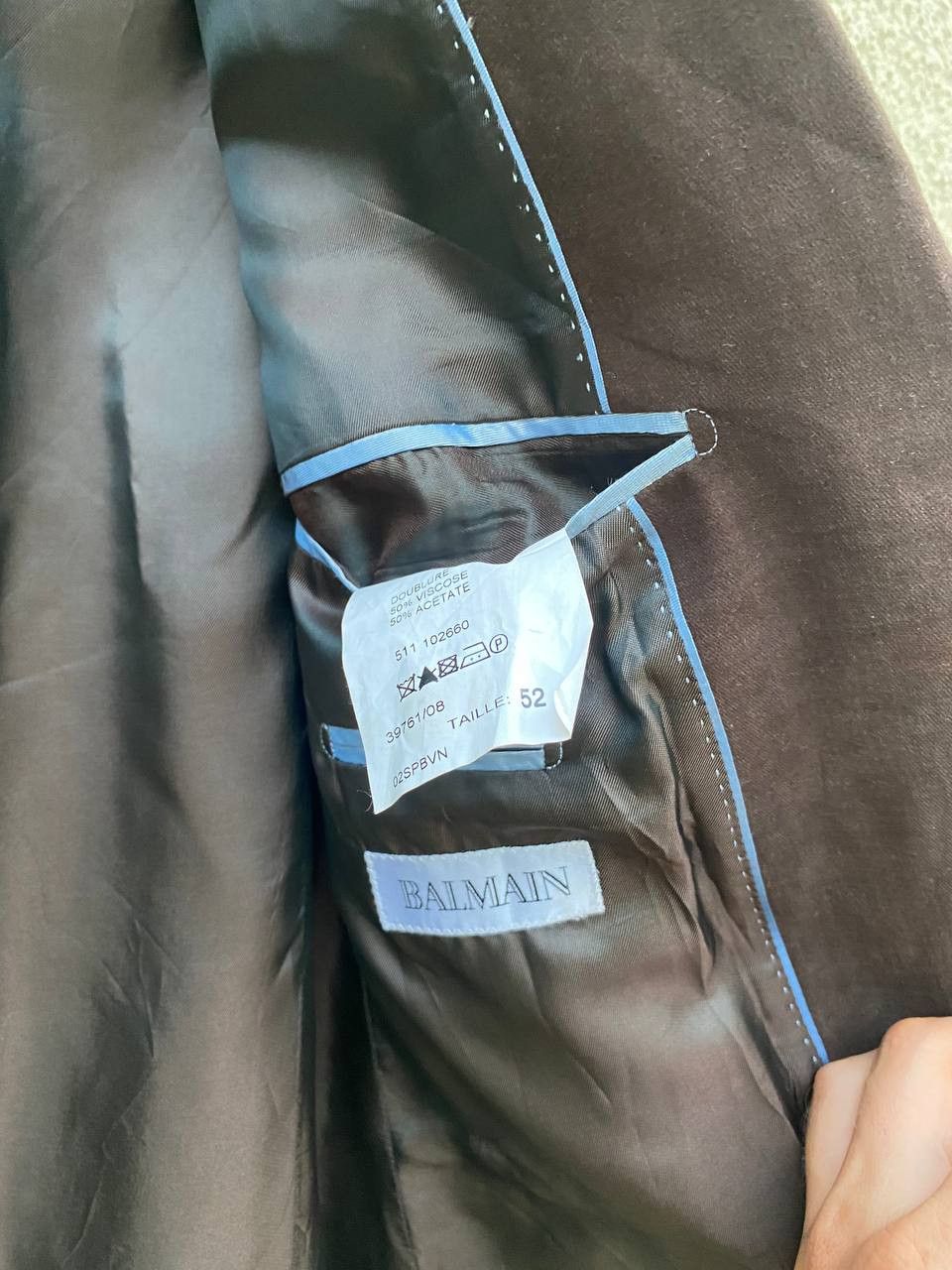 Balmain Balamain Blazer Jacket 52 Size 52R - 5 Thumbnail