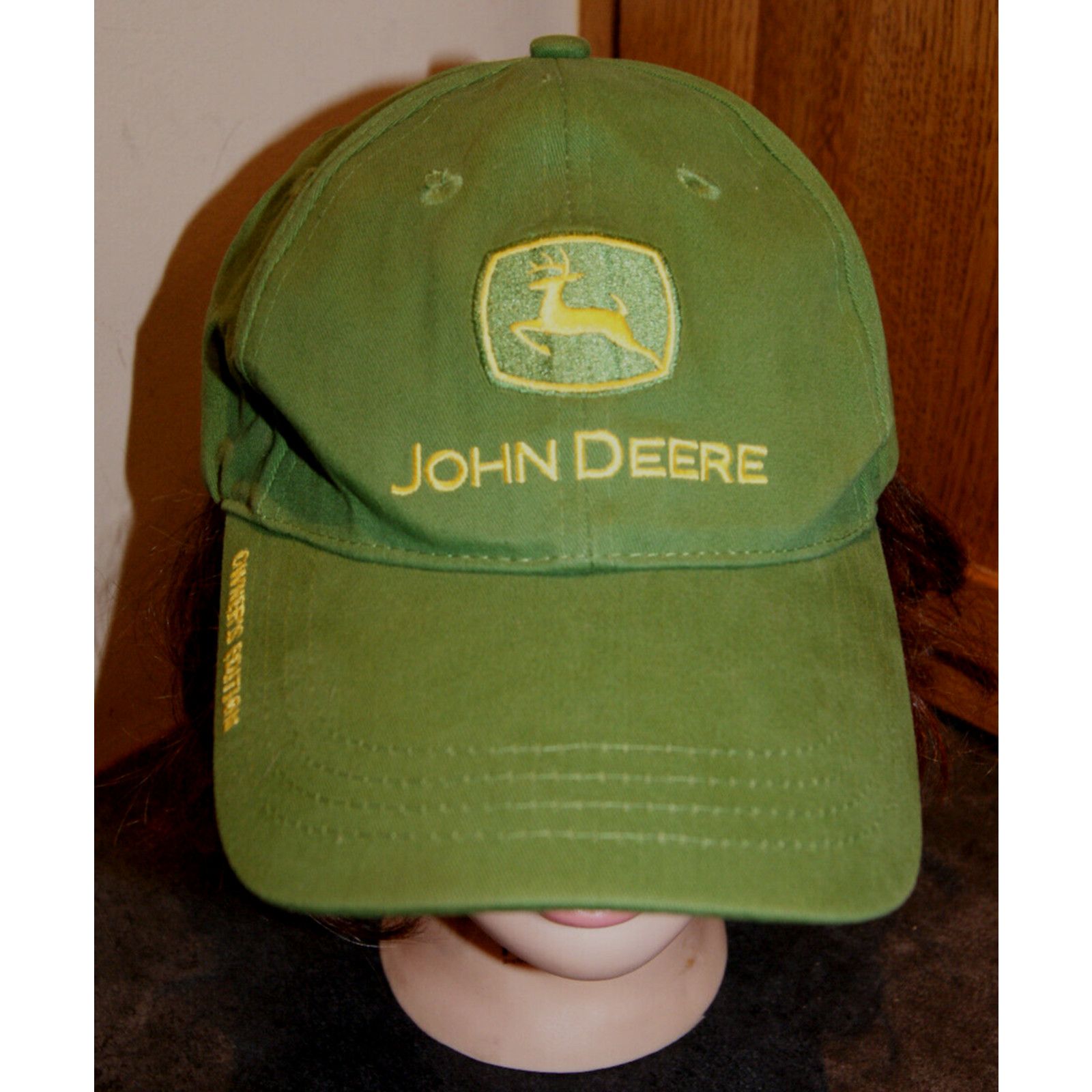 John Deere John Deere Cap Owners Edition Adjustable Hat Cap Green Size ONE SIZE - 1 Thumbnail
