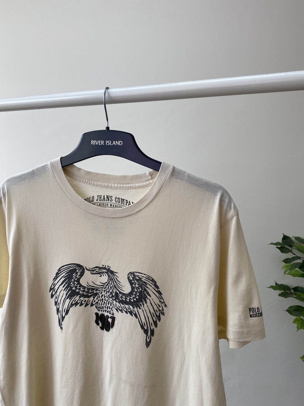 Polo Ralph Lauren × Vintage Vintage Denim & Supply Ralph Lauren bird big logo tee Size US M / EU 48-50 / 2 - 6 Thumbnail