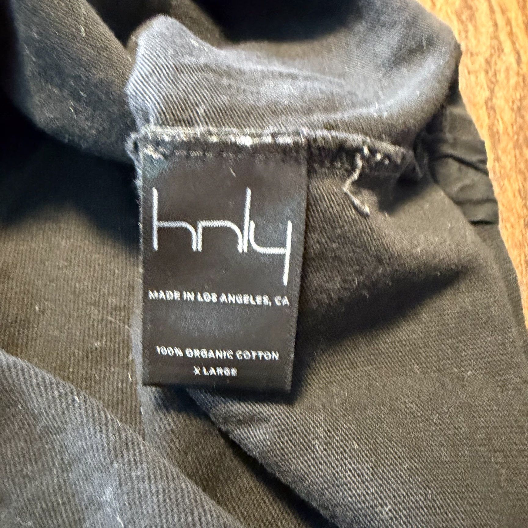 Vintage Hnly Shirt Mens XL Black Long Sleeve Henley Organic Cotton Made In USA Casual Size US XL / EU 56 / 4 - 5 Thumbnail