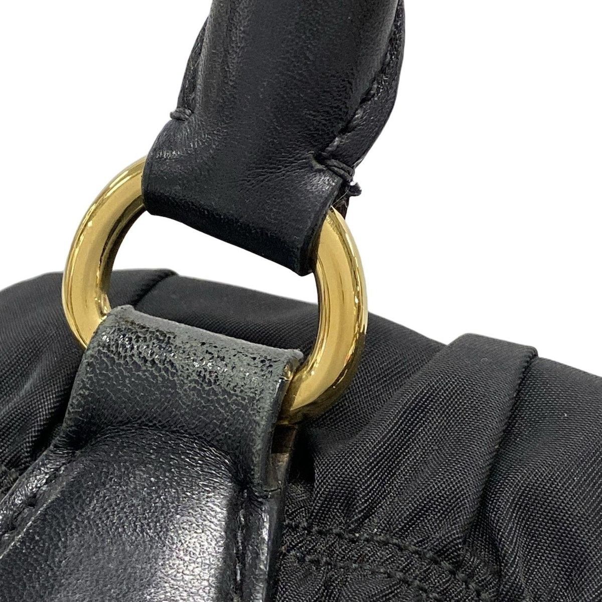 Prada PRADA Gathered Bag Handbag B1407M Size ONE SIZE - 16 Thumbnail