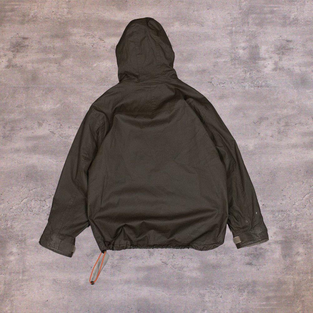 Gap Vintage VTG 1990's Gap Faux Leather Brown Anorak Jacket Size US S / EU 44-46 / 1 - 2 Thumbnail