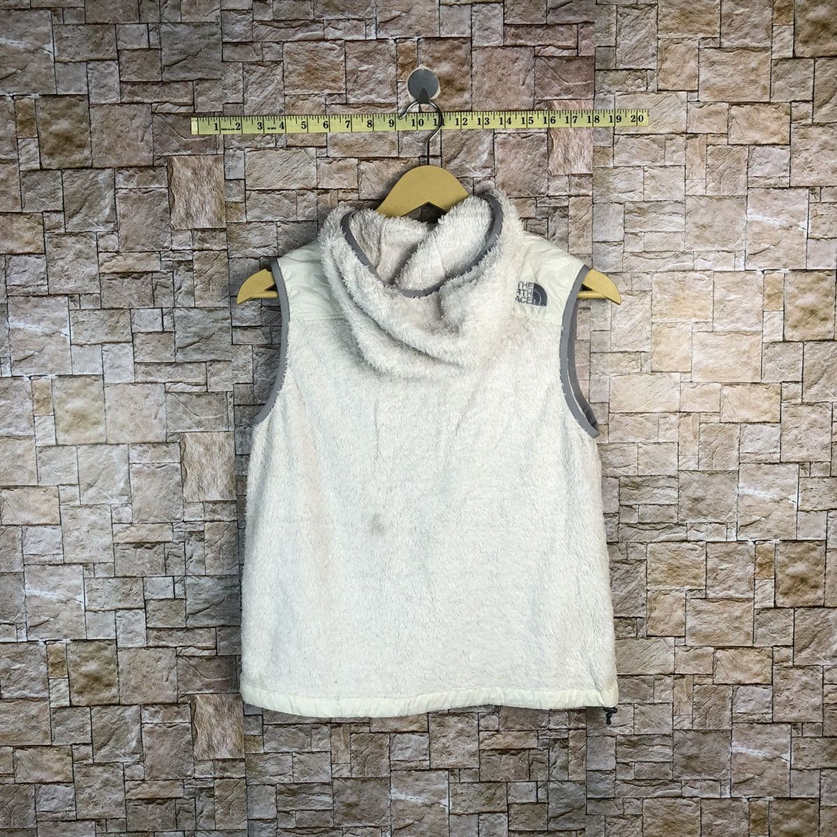 The North Face North Face White hoodie fleece Vest #A801 Size US S / EU 44-46 / 1 - 13 Thumbnail