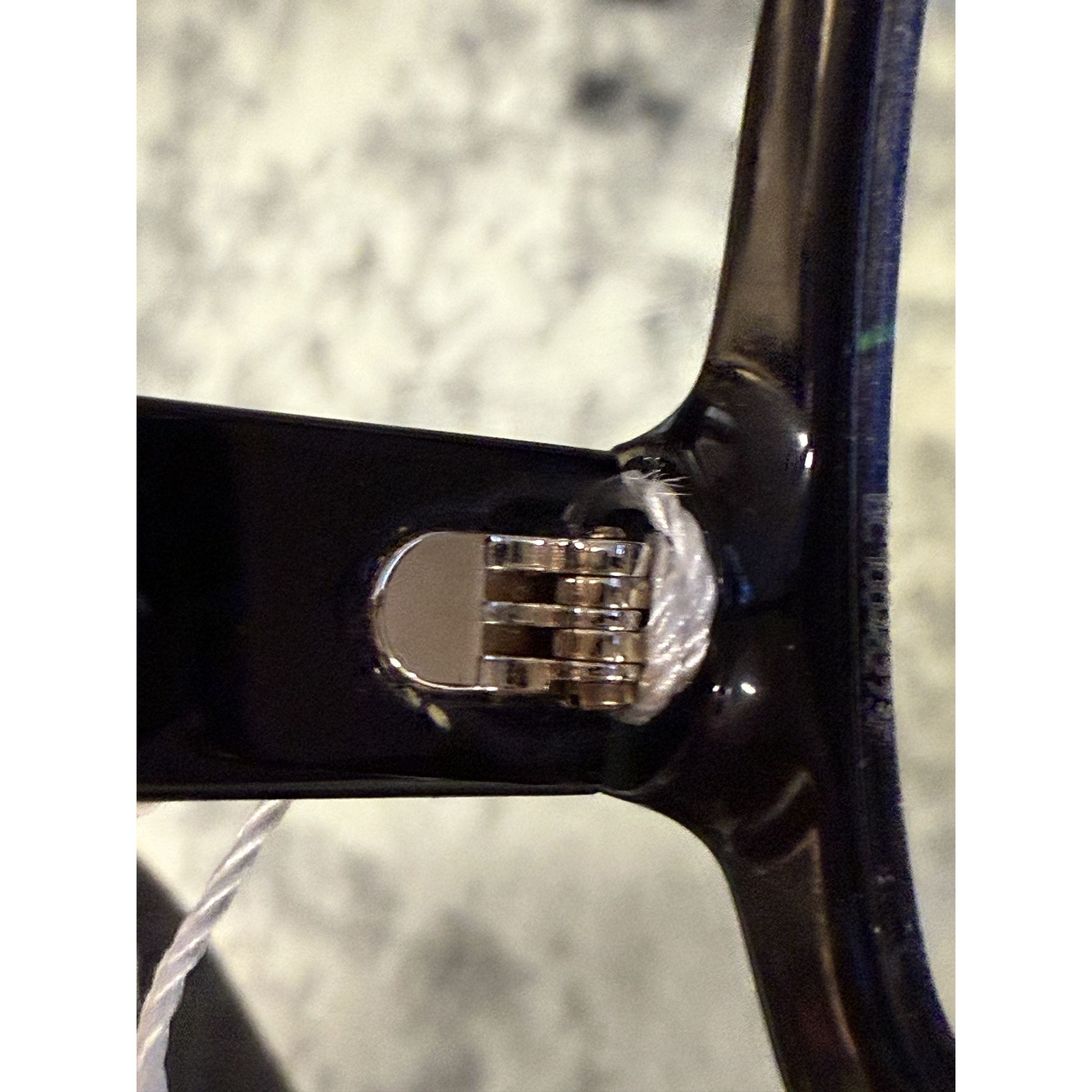 Chanel Chanel 5408 Square Eyeglasses Black Frame Clear Lenses Made Size ONE SIZE - 8 Thumbnail