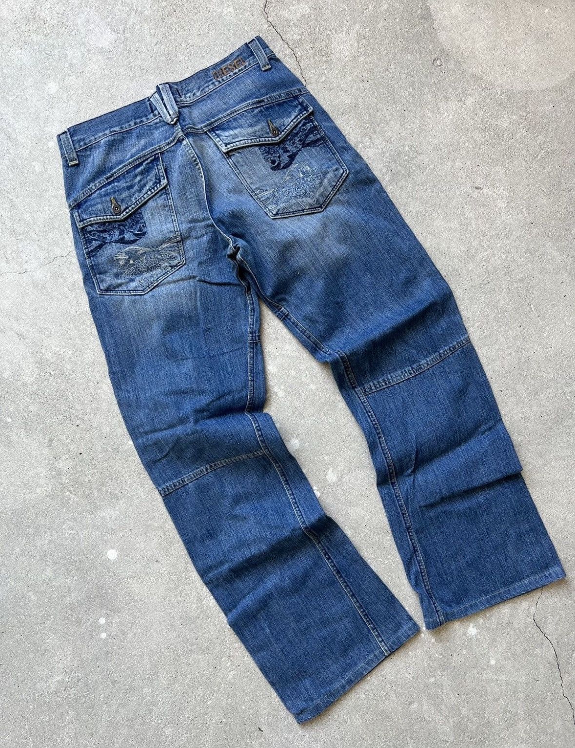 Diesel Vintage Diesel Denim Jeans Size US 32 / EU 48 - 2 Thumbnail