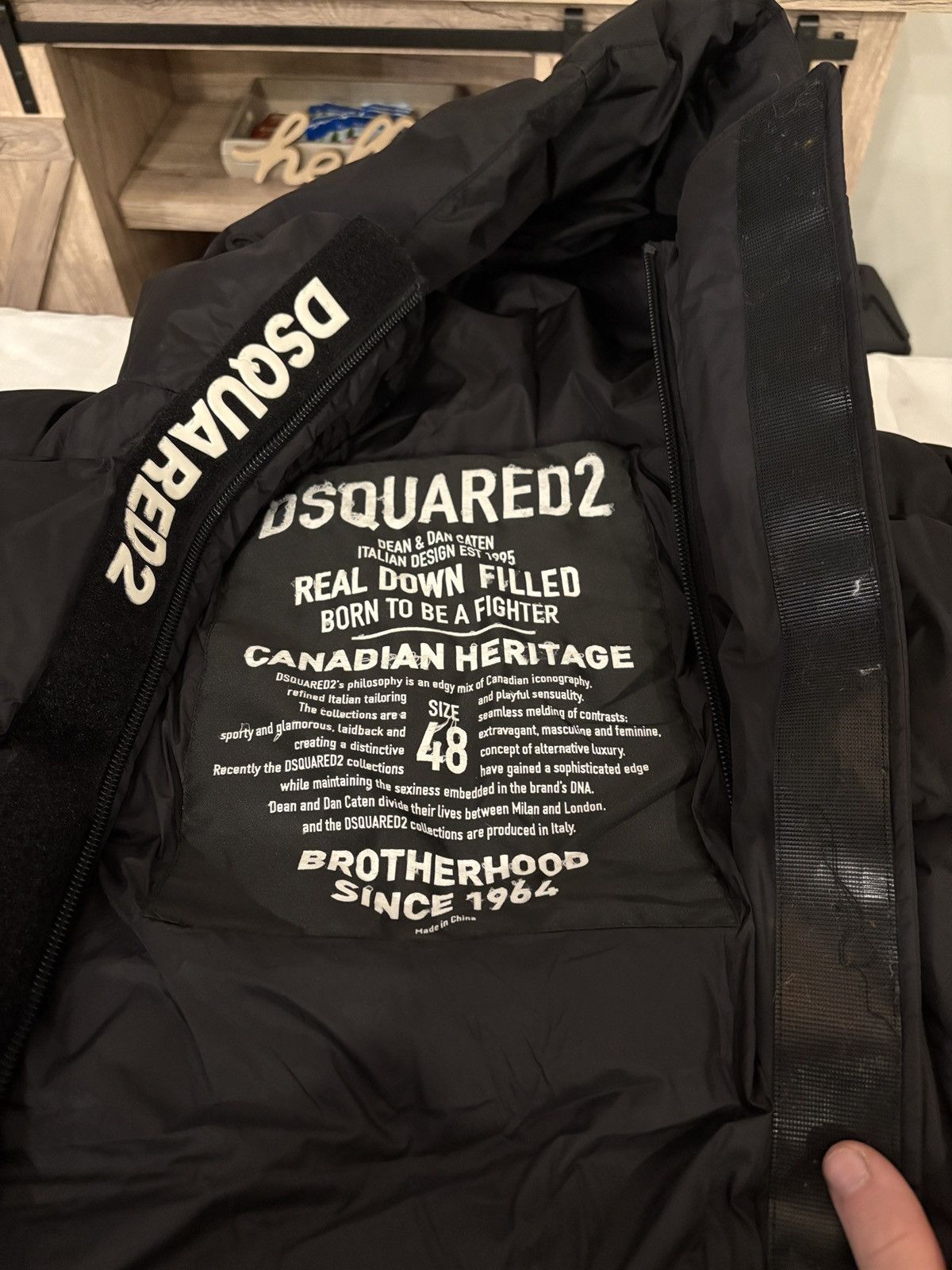 Dsquared2 Dsquared2 Road Man Bomber Puffer Jacket Size US M / EU 48-50 / 2 - 2 Thumbnail