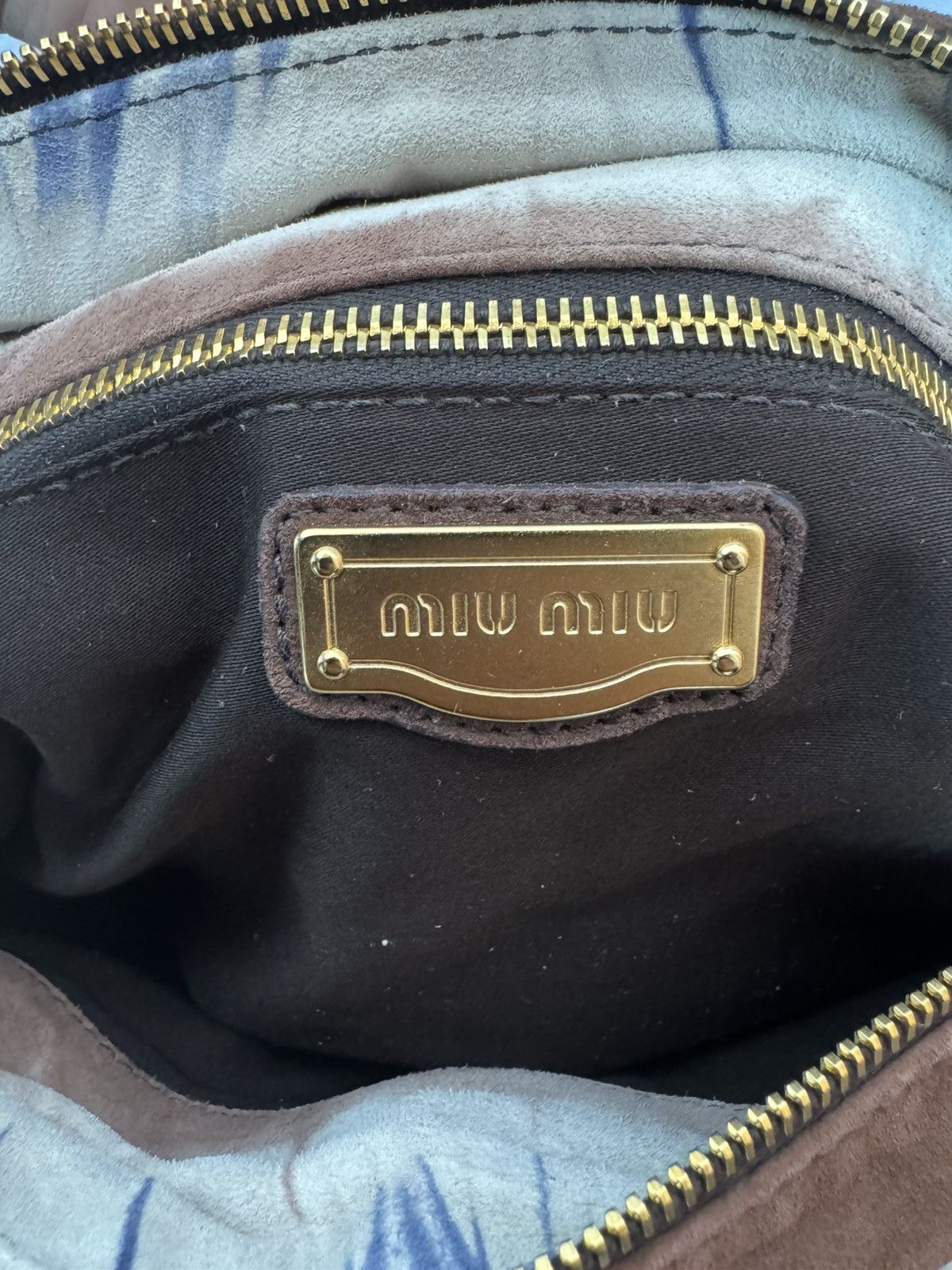 Miu Miu Vintage Miu Miu brown tie-dye bag Size ONE SIZE - 7 Thumbnail