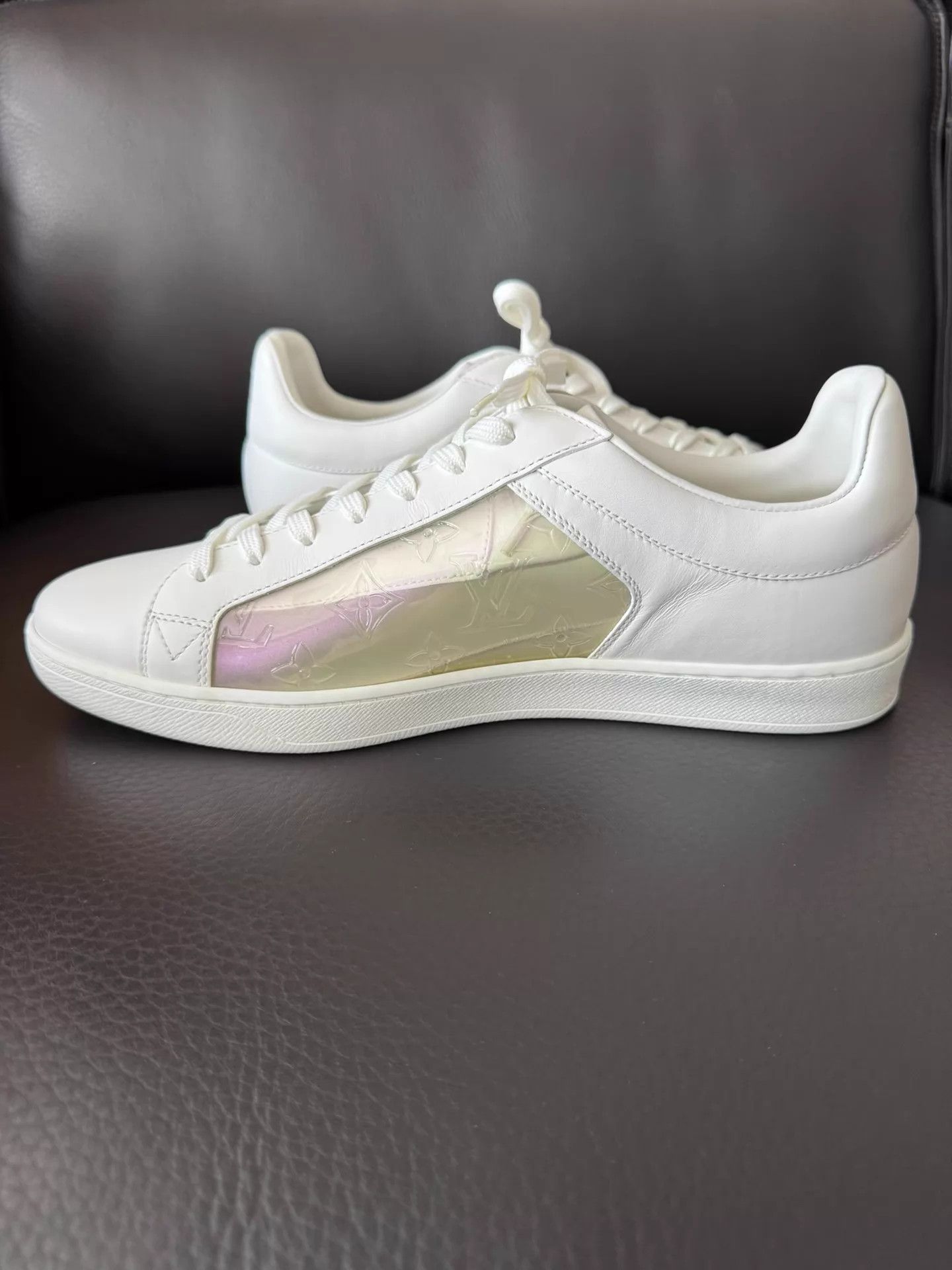 Louis Vuitton LV Monogram White Panel Sneaker Uk8 Size US 9 / EU 42 - 2 Thumbnail