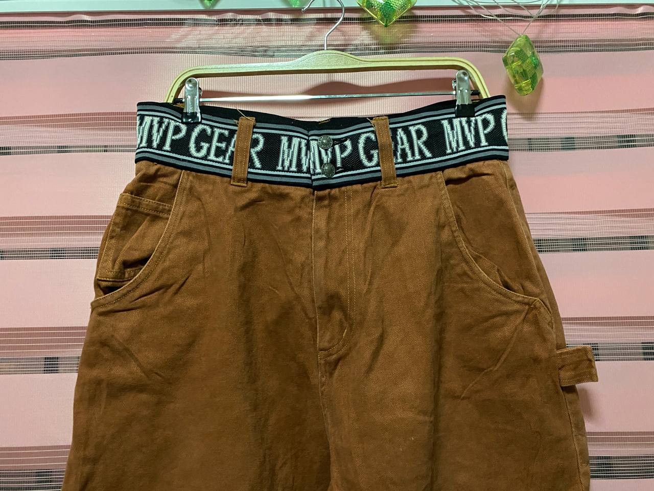 Japanese Brand MVP jeans hip hop street (baggy) Size US 33 - 12 Thumbnail