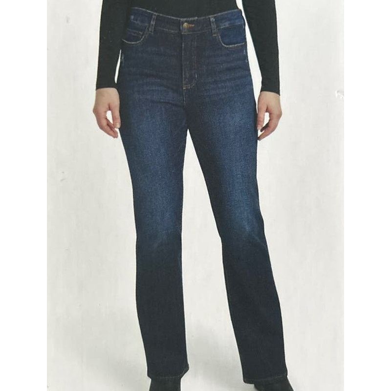 Chaps Chaps Womens Blue Boot Cut Jeans Stretch 10 Size 32" / US 10 / IT 46 - 1 Thumbnail