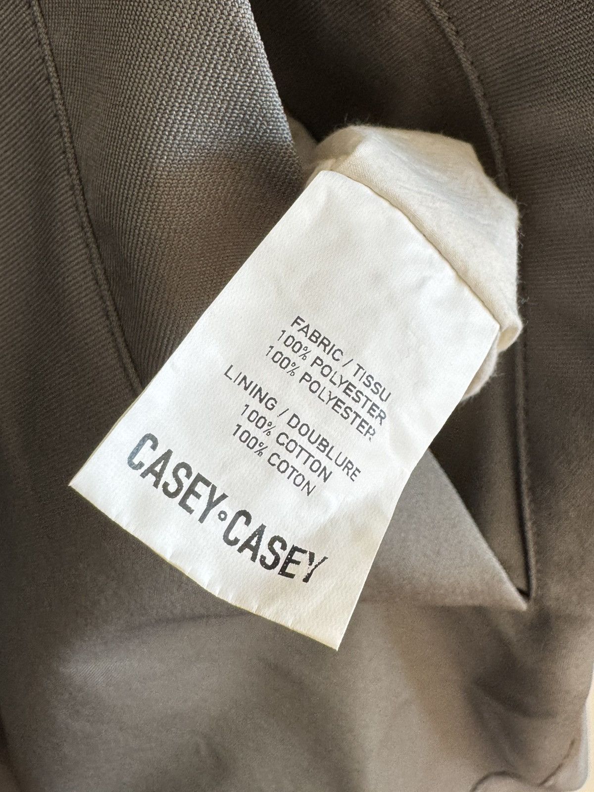 Casey Casey Casey Casey Yak Coat Twill Chrome Small Size US S / EU 44-46 / 1 - 9 Thumbnail