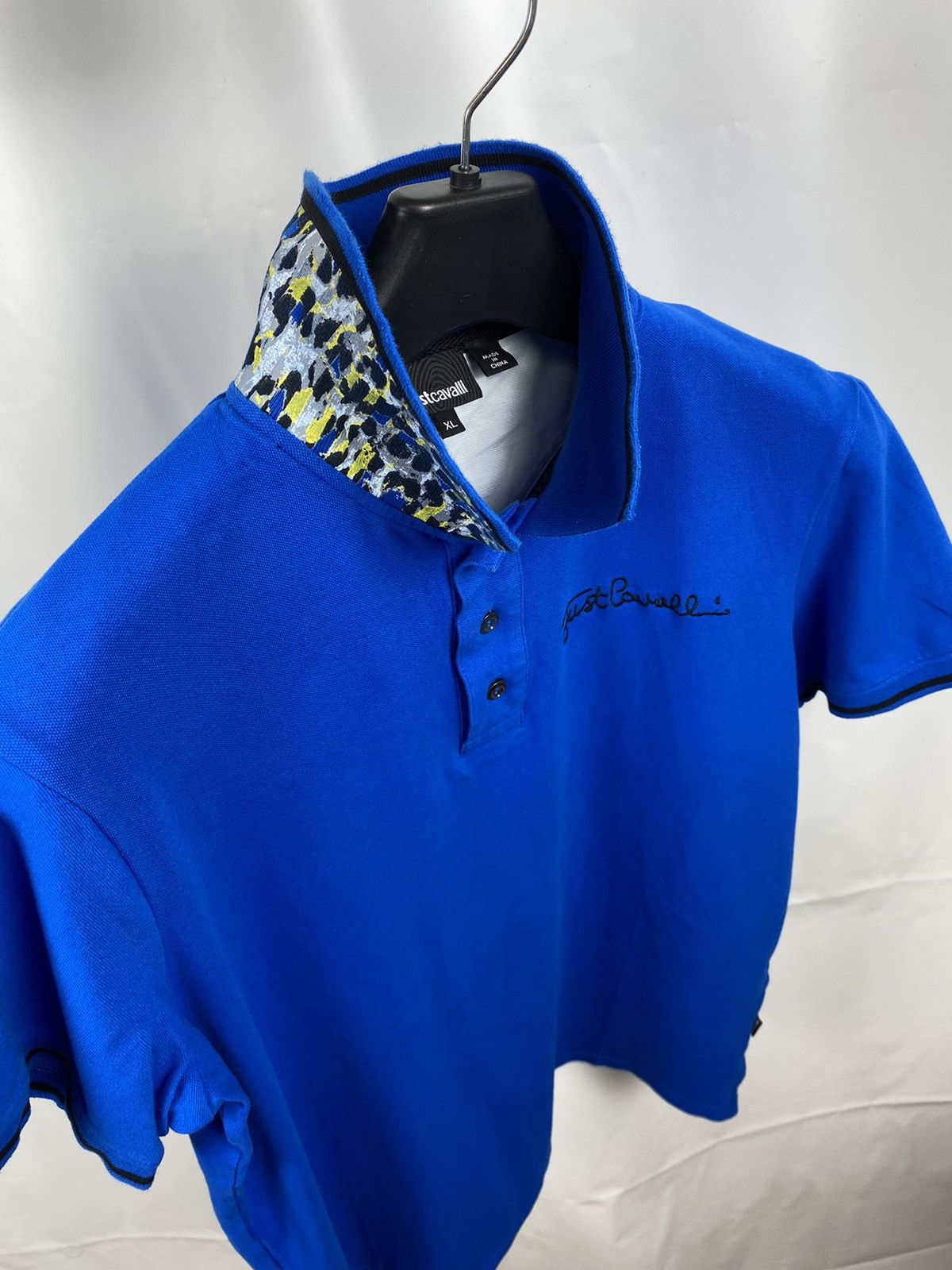 Just Cavalli Just Cavalli Men Polo Tee Embroidered Logo size XL Size US XL / EU 56 / 4 - 7 Thumbnail