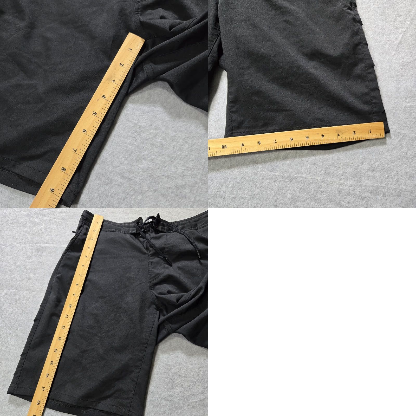 Ten Thousand Ten Thousand Shorts Lined Black Mens Workout Small Elastic Waist Drawstring Size US 31 - 9 Thumbnail