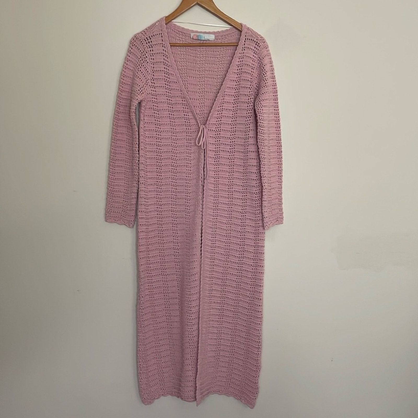 Free People Free People Beach Landry Fauxchet Duster Cardigan Size S / US 4 / IT 40 - 3 Thumbnail