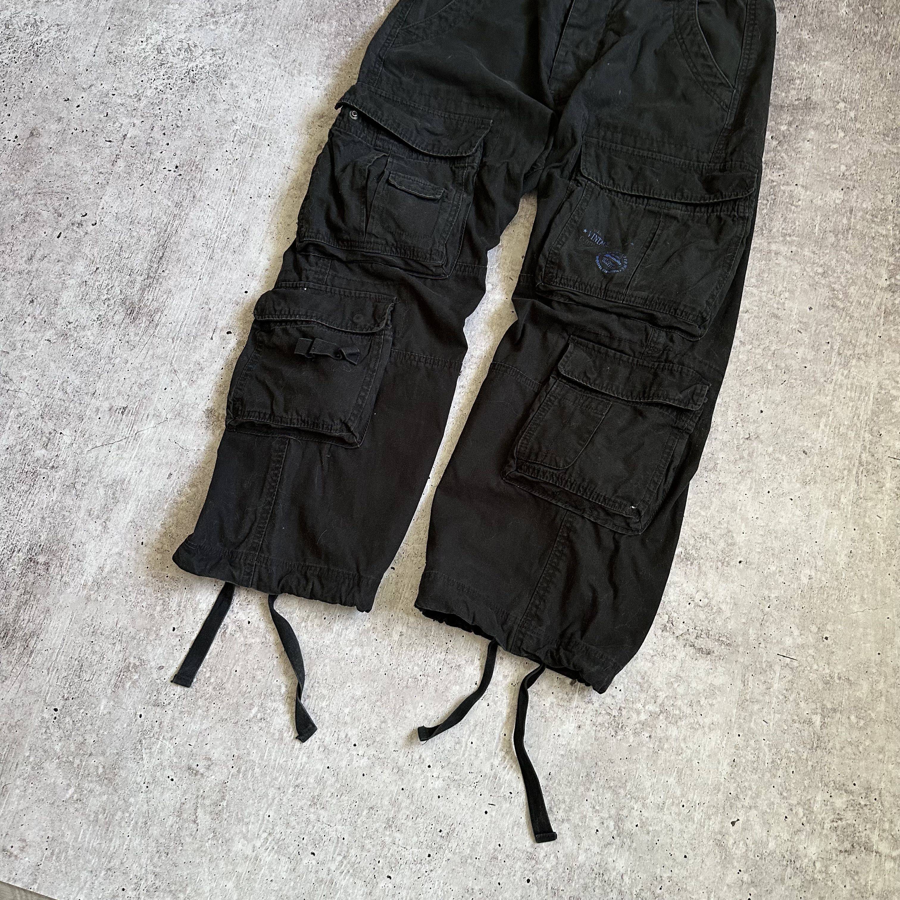 Vintage Vintage Cargo Camo Baggy Oversize Multi Pocket Opium Pants Size US 34 / EU 50 - 5 Thumbnail