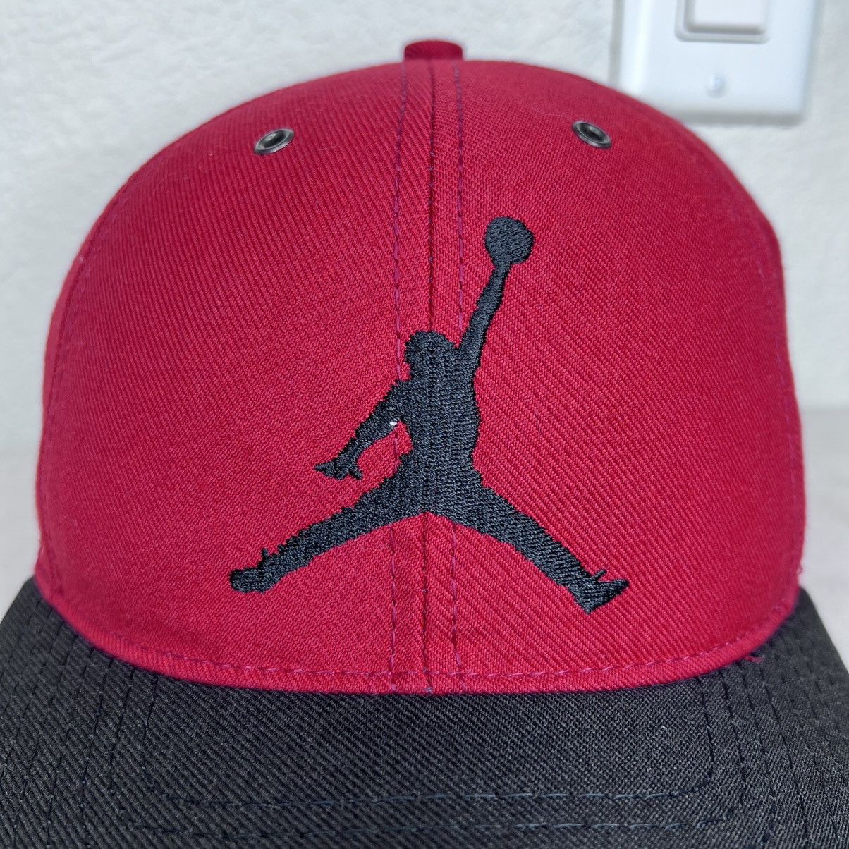 Nike Vintage 90s Nike Air Jordan Jumpman 23 Swoosh Logo Snapback Size ONE SIZE - 3 Thumbnail