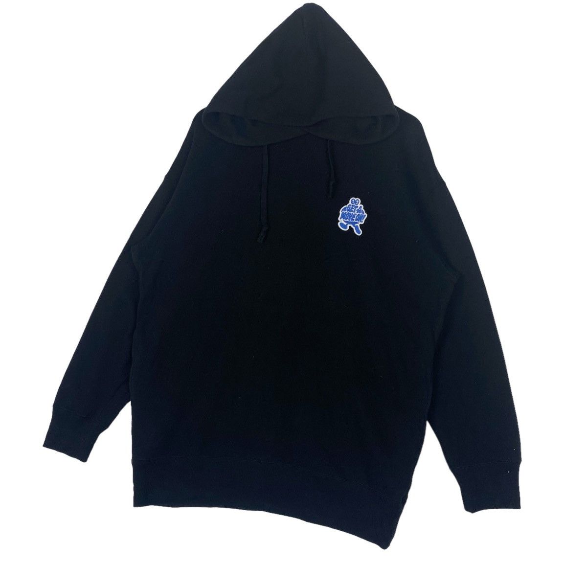 Uniqlo Get A Move On Hoodie Black Sweatshirt Pullover Jumper Size US XL / EU 56 / 4 - 3 Thumbnail