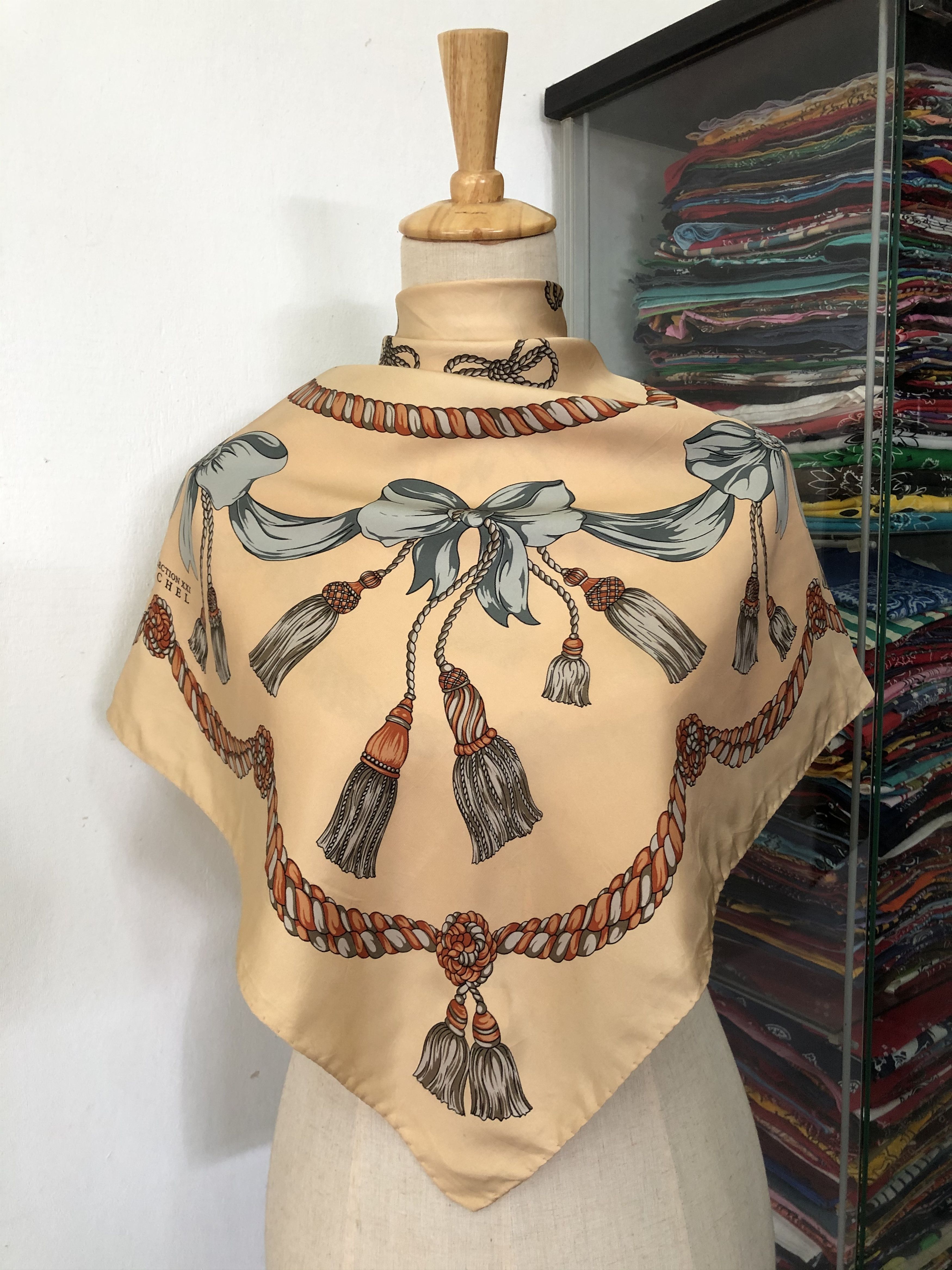 Vintage Vintage Richel Silk Scarf Size ONE SIZE - 1 Thumbnail