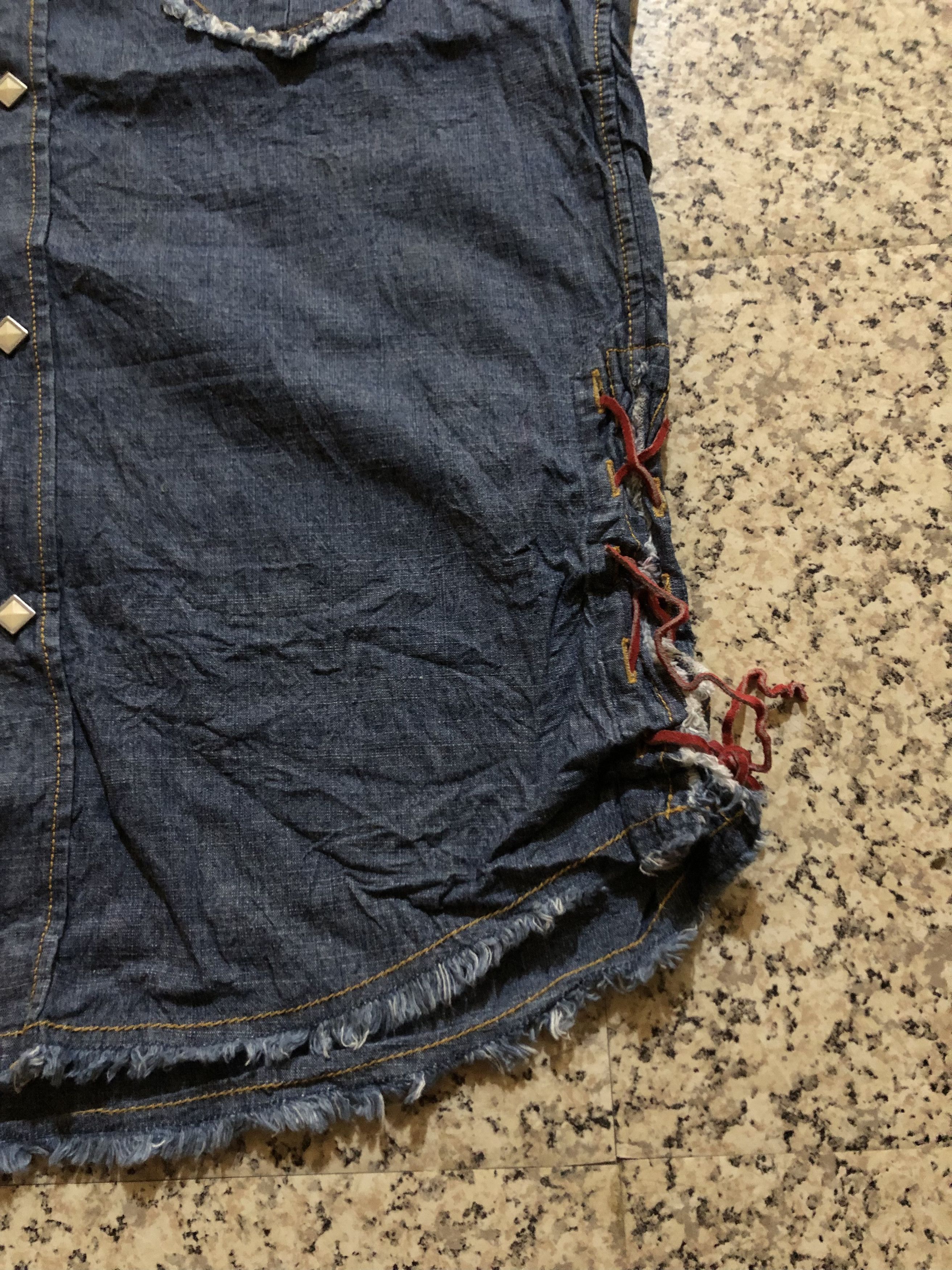 semanticdesign Semantic Design Denim Vest Like Lgb Seditionaries if6was9 Size US M / EU 48-50 / 2 - 4 Thumbnail