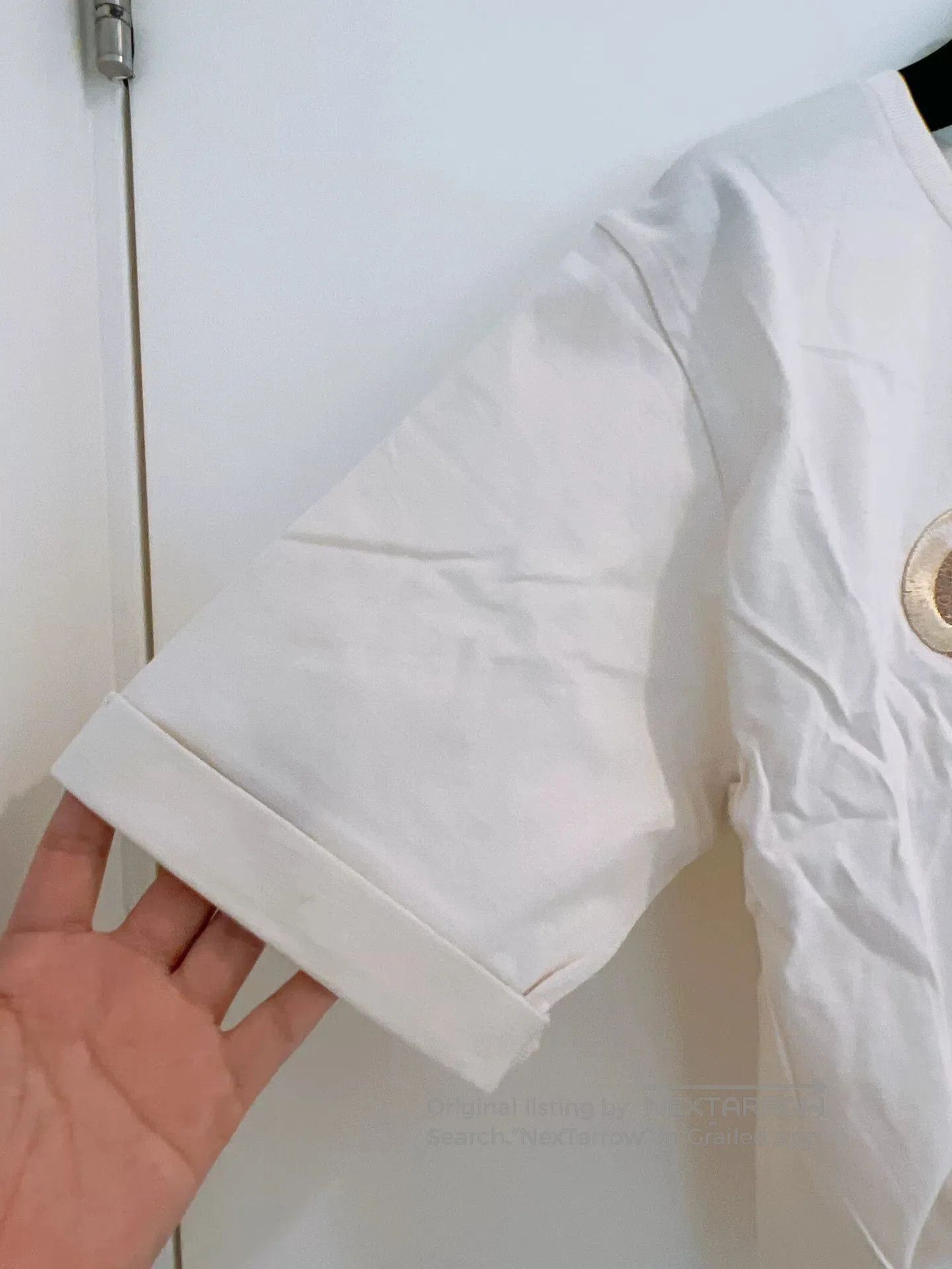 Fendi FENDI Beige Double F Short Sleeve T-Shirt. Size US XS / EU 42 / 0 - 5 Thumbnail