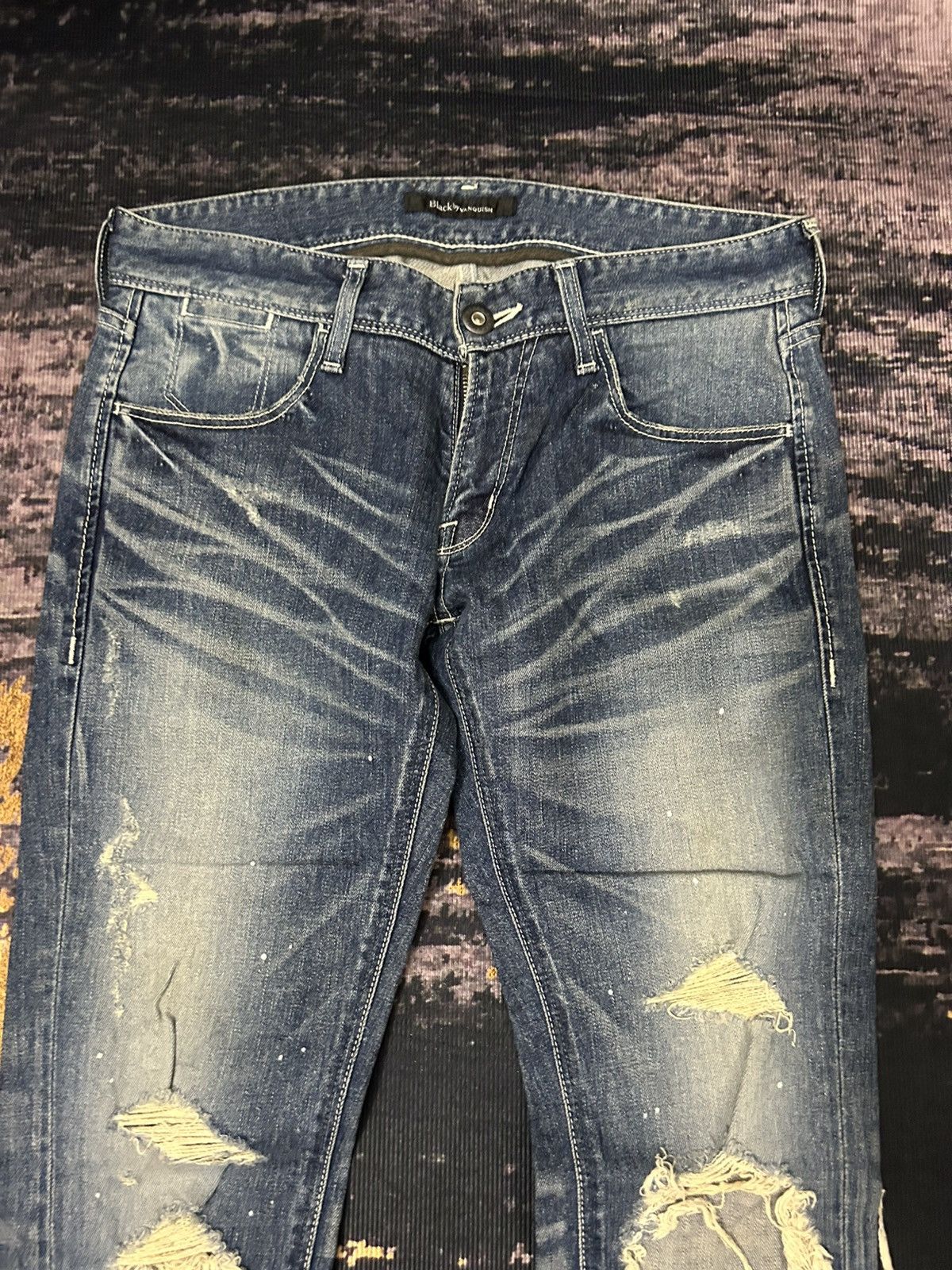 Undercover Black By Vanquish Disressed Jeans Undercover Style Size US 32 / EU 48 - 8 Thumbnail