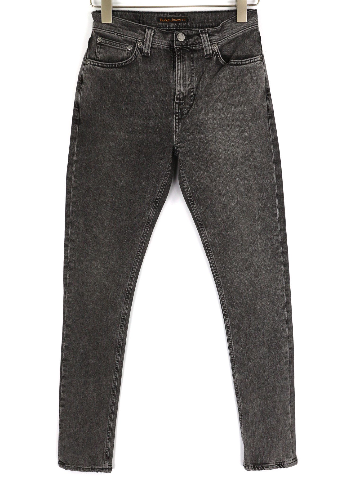 Nudie Jeans PIPE LED W28/L32 Grey Marble Organic Denim Jeans 81631 Size US 28 / EU 44 - 1 Thumbnail