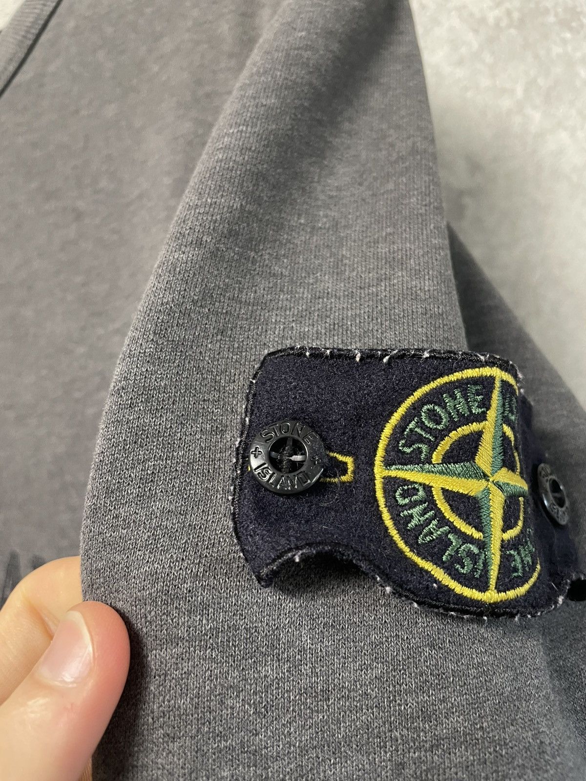 Stone Island Stone Island Big Embroidered Logo With Patch Sweatshirt Size US S / EU 44-46 / 1 - 13 Thumbnail