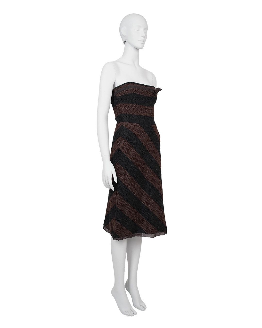 Prada Prada F/W2000 Strapless Dress Size XS / US 0-2 / IT 36-38 - 4 Thumbnail