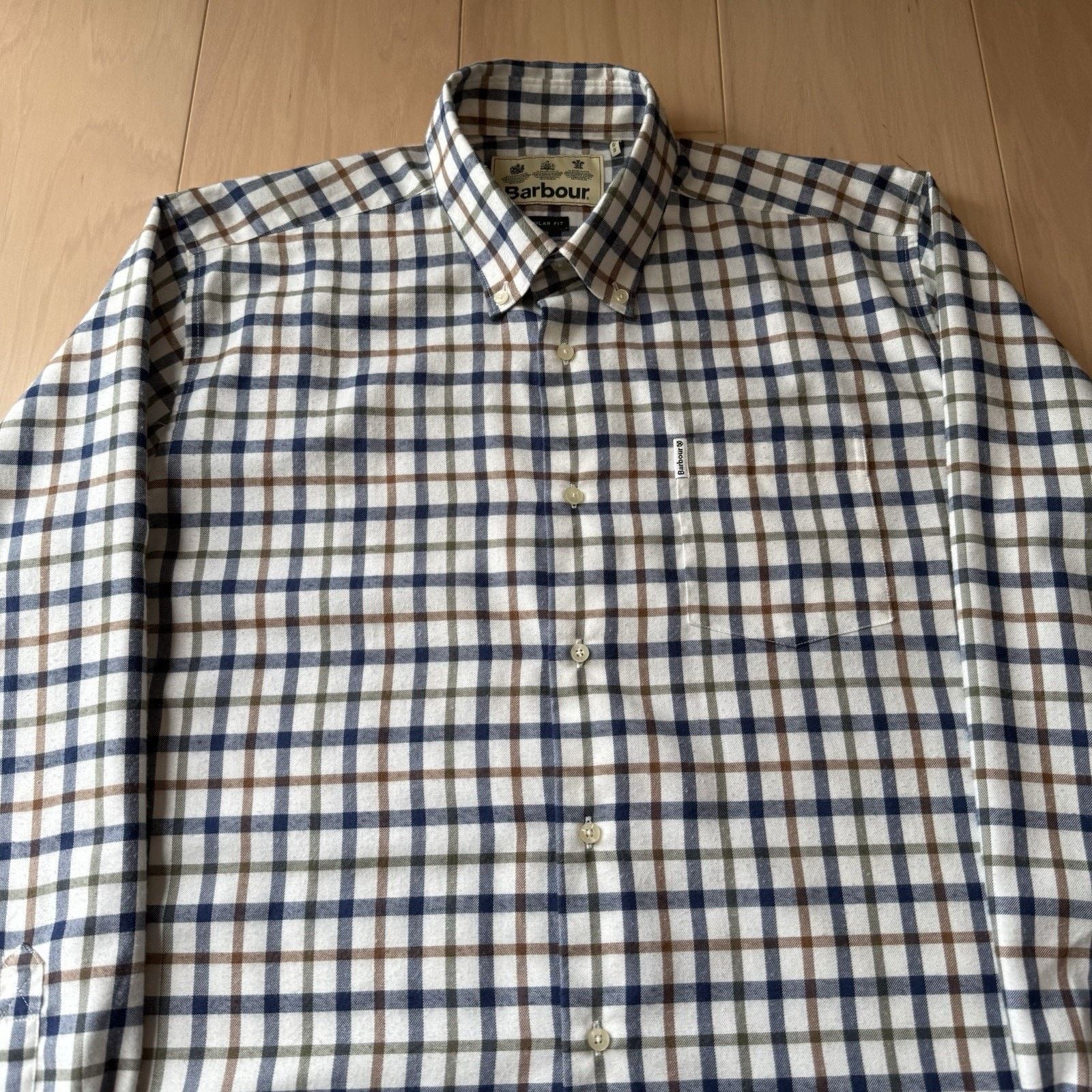 Barbour Barbour Shirt Medium Multicolor Striped Casual Button Up Size US M / EU 48-50 / 2 - 3 Thumbnail