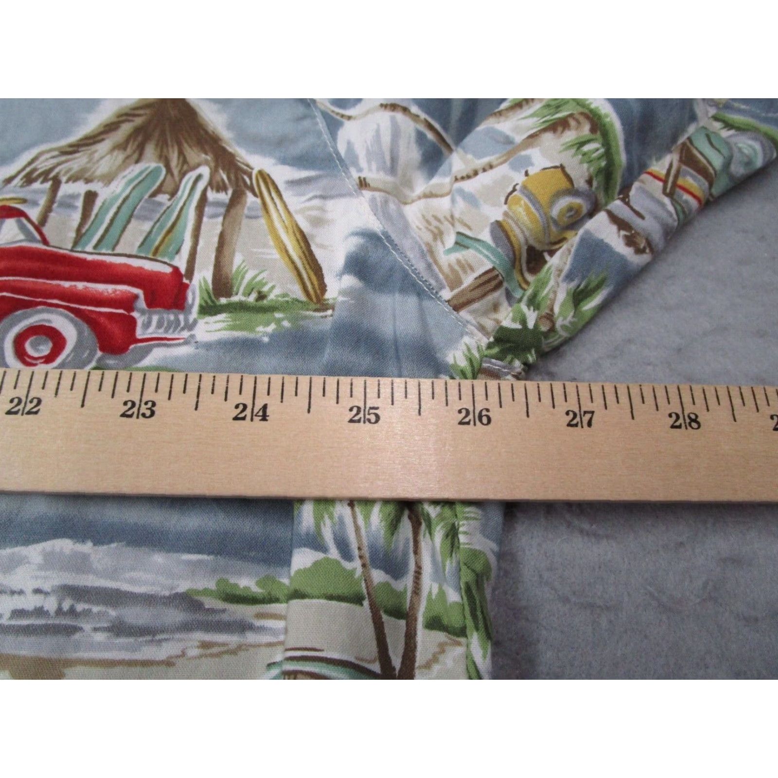 Vintage VINTAGE Matt Rider Shirt Mens XL Blue Floral Short Sleeve Button-Up Hawaiian Surfboard Cars Theme Size US XL / EU 56 / 4 - 6 Thumbnail