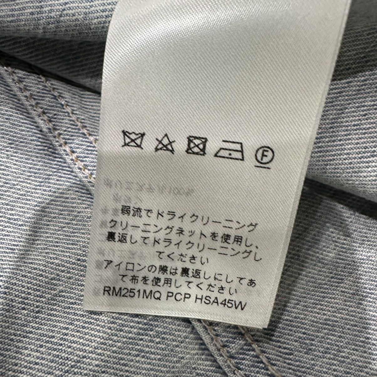 Louis Vuitton LOUIS VUITTON EMBROIDERED TRUCKER DENIM JACKET Size US XXL / EU 58 / 5 - 15 Thumbnail