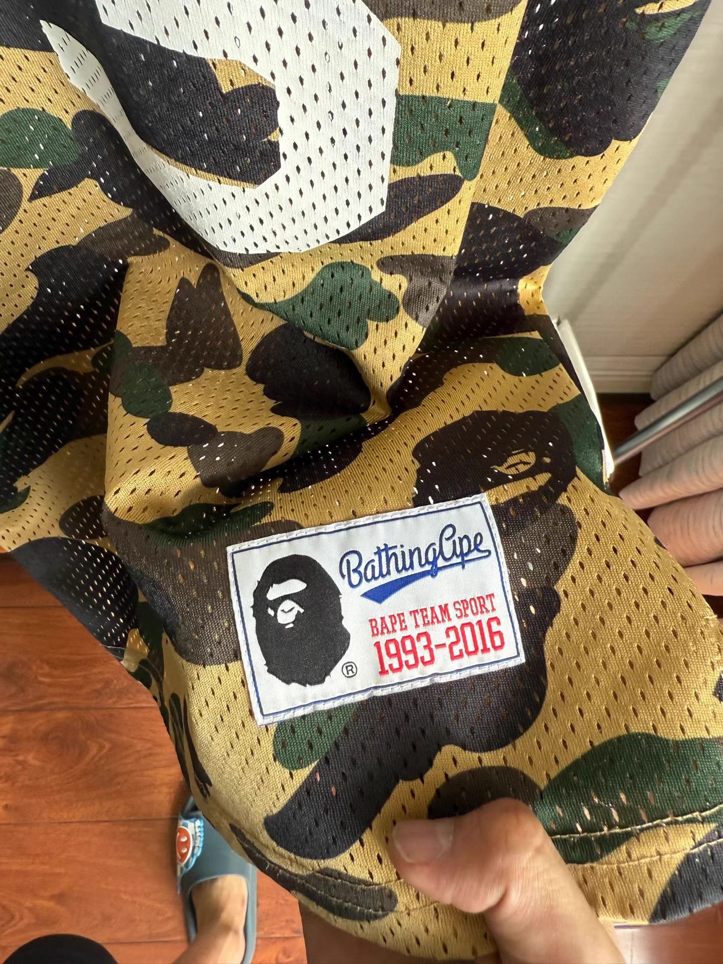Bape Bape Camouflage Basketball Jersey Q17 Size US L / EU 52-54 / 3 - 4 Thumbnail