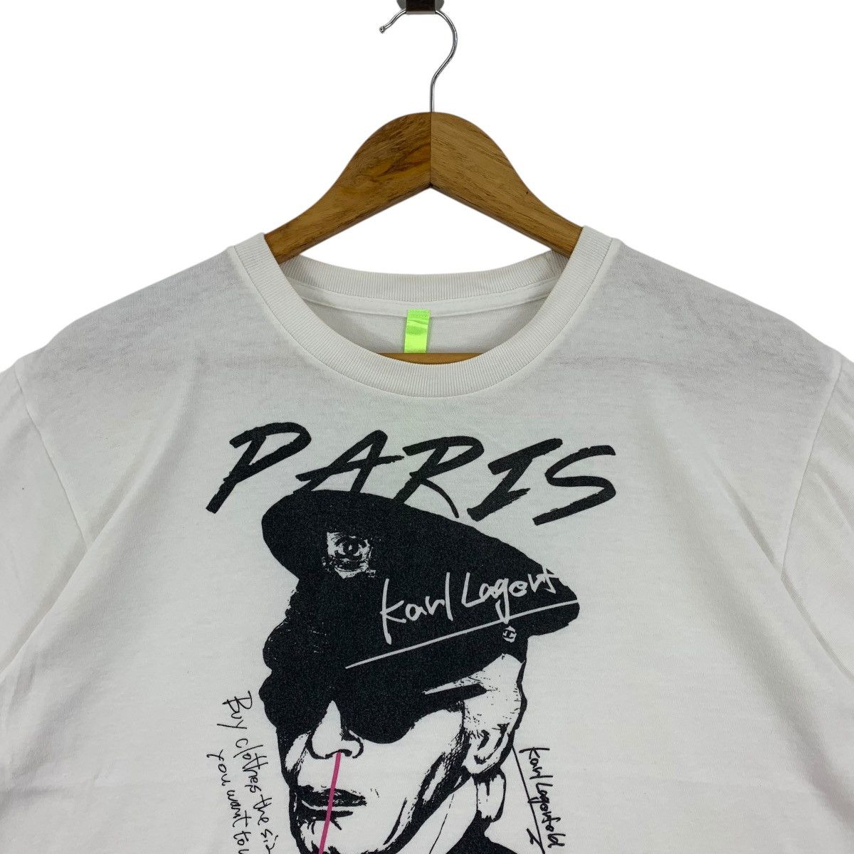 Designer KARL LAGERFELD paris designer coutes tee Size US M / EU 48-50 / 2 - 2 Thumbnail