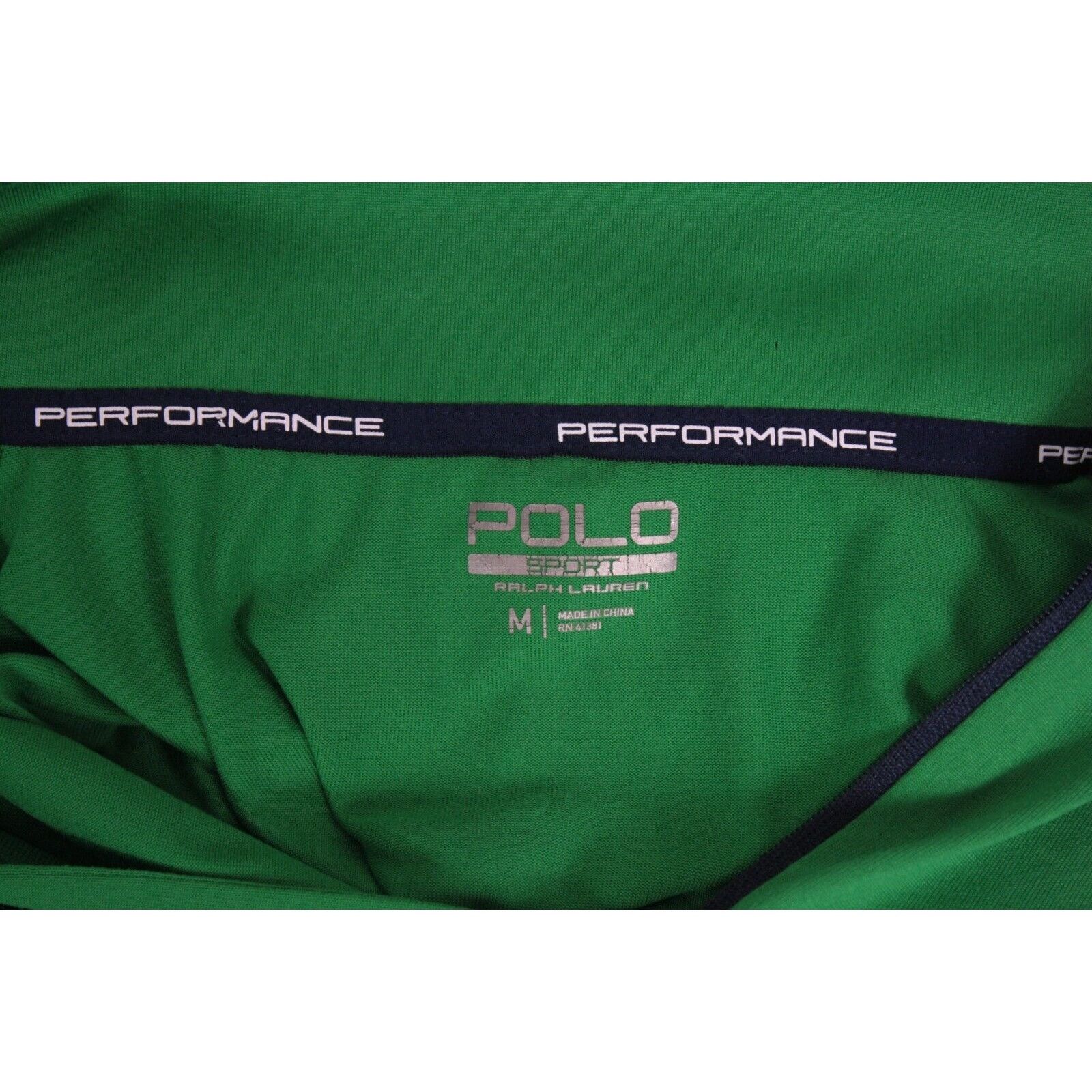 Ralph Lauren Polo Sport Ralph Lauren 1/4 Zip Pullover M Green Performance Size US M / EU 48-50 / 2 - 8 Thumbnail