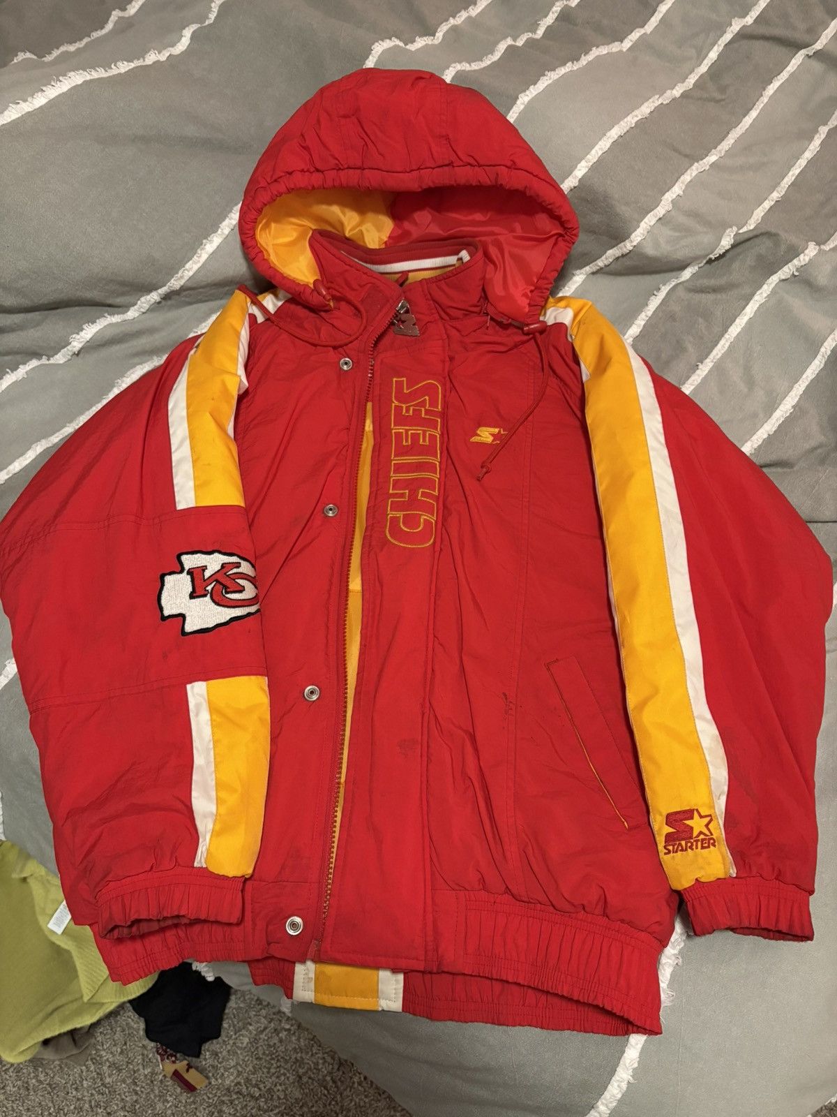 Starter vintage chiefs jacket Size US M / EU 48-50 / 2 - 1 Thumbnail