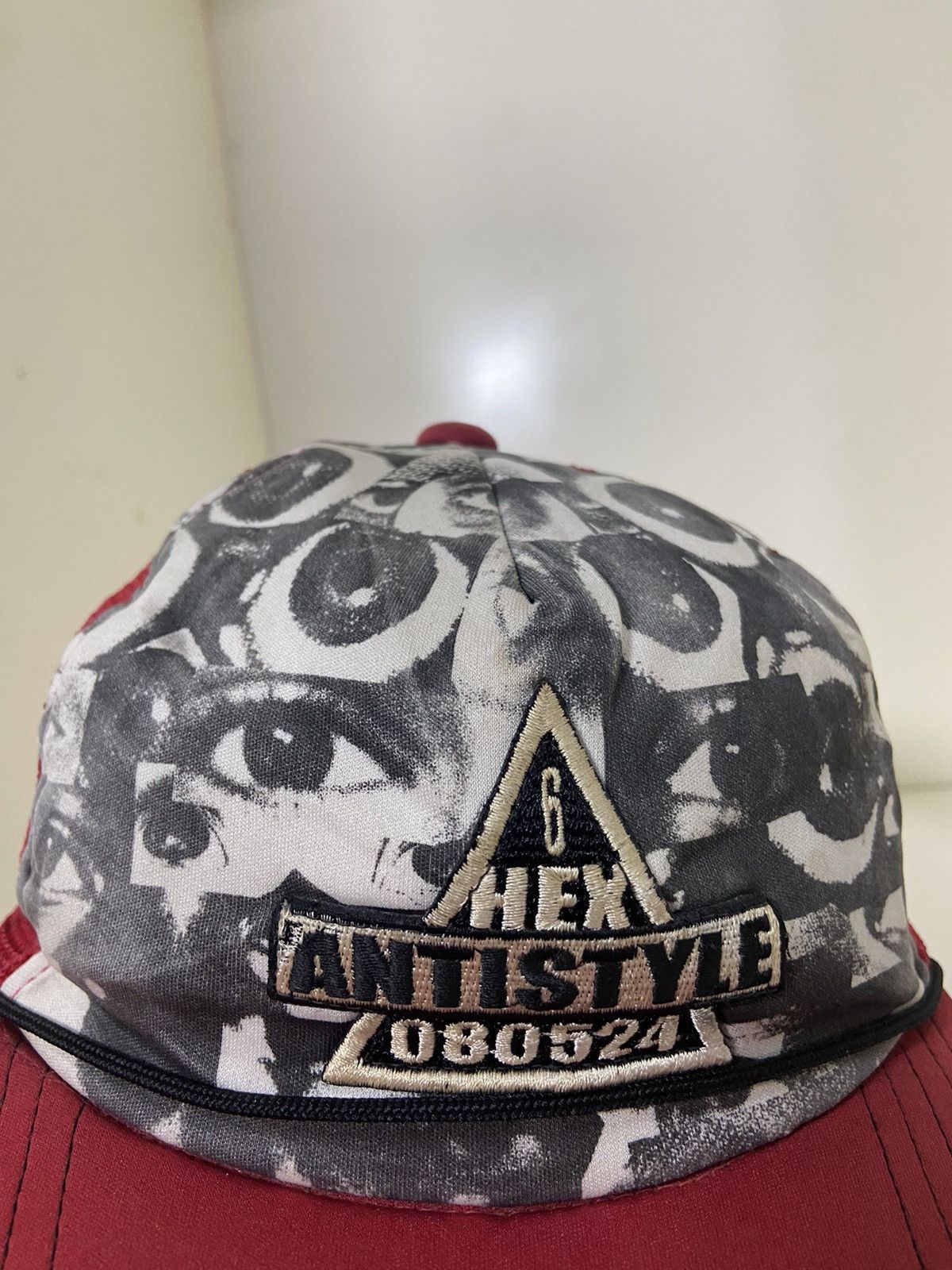 Hysteric Glamour × Japanese Brand × Vintage Vintage hex anti style trucker hat Size ONE SIZE - 3 Thumbnail