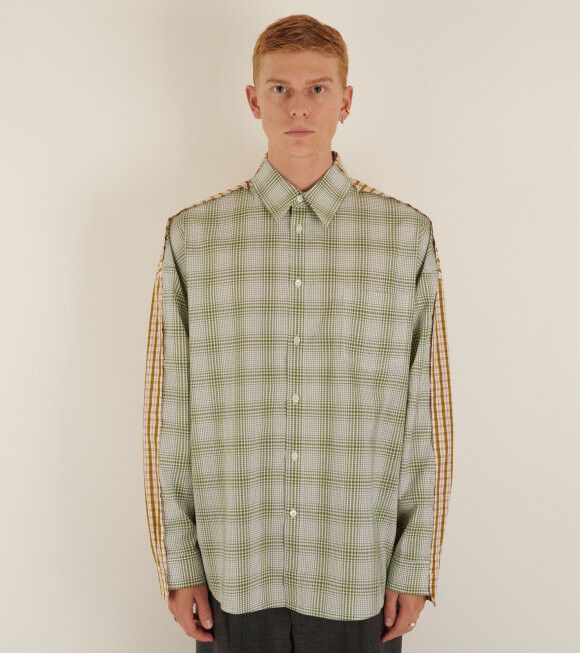 Marni o1y0225 Checked Shirt in Multicolor Size US M / EU 48-50 / 2 - 3 Thumbnail