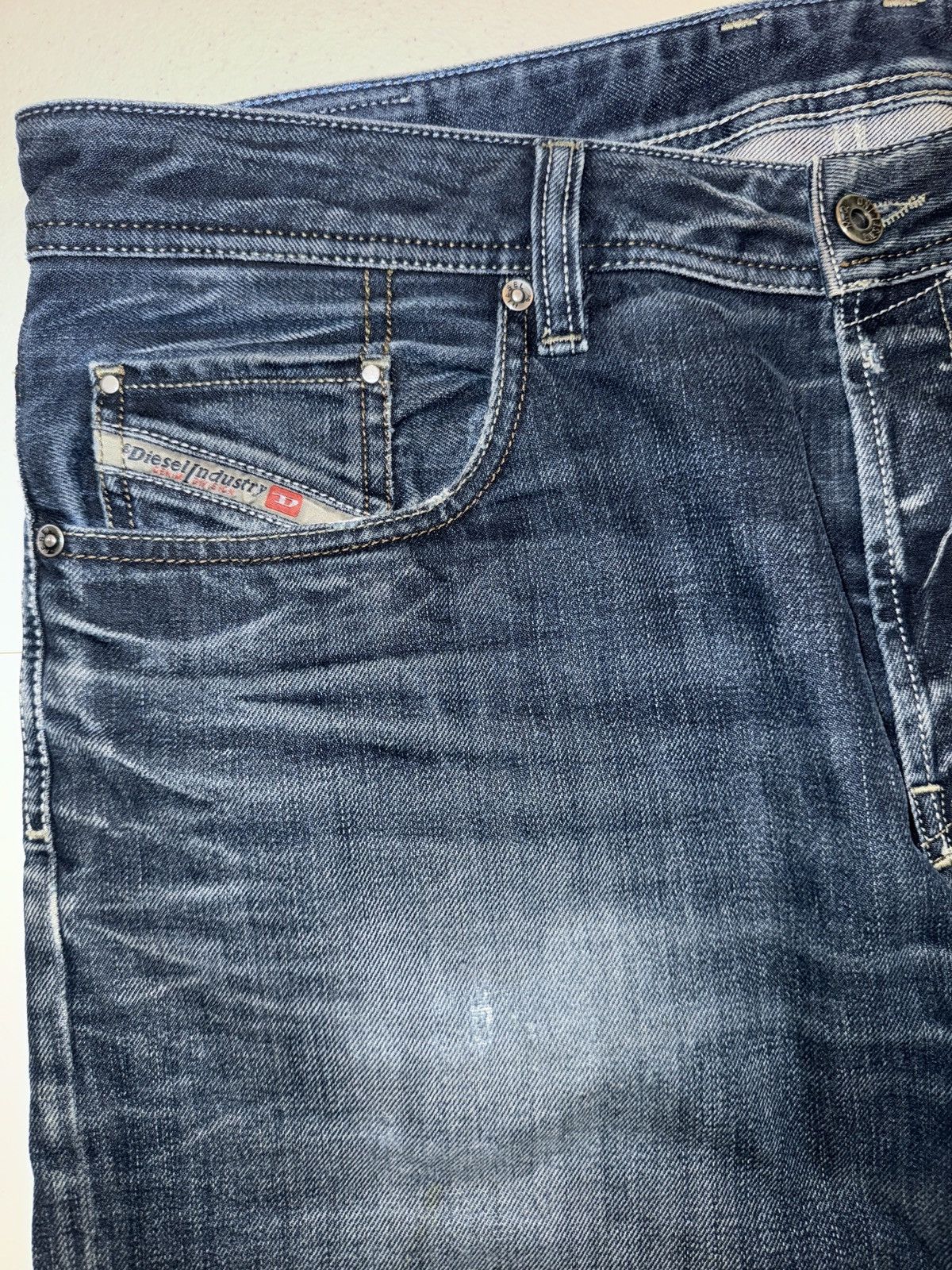 Diesel Vintage Diesel WASH 0885F Comfort Straight Jeans Size US 36 / EU 52 - 4 Thumbnail