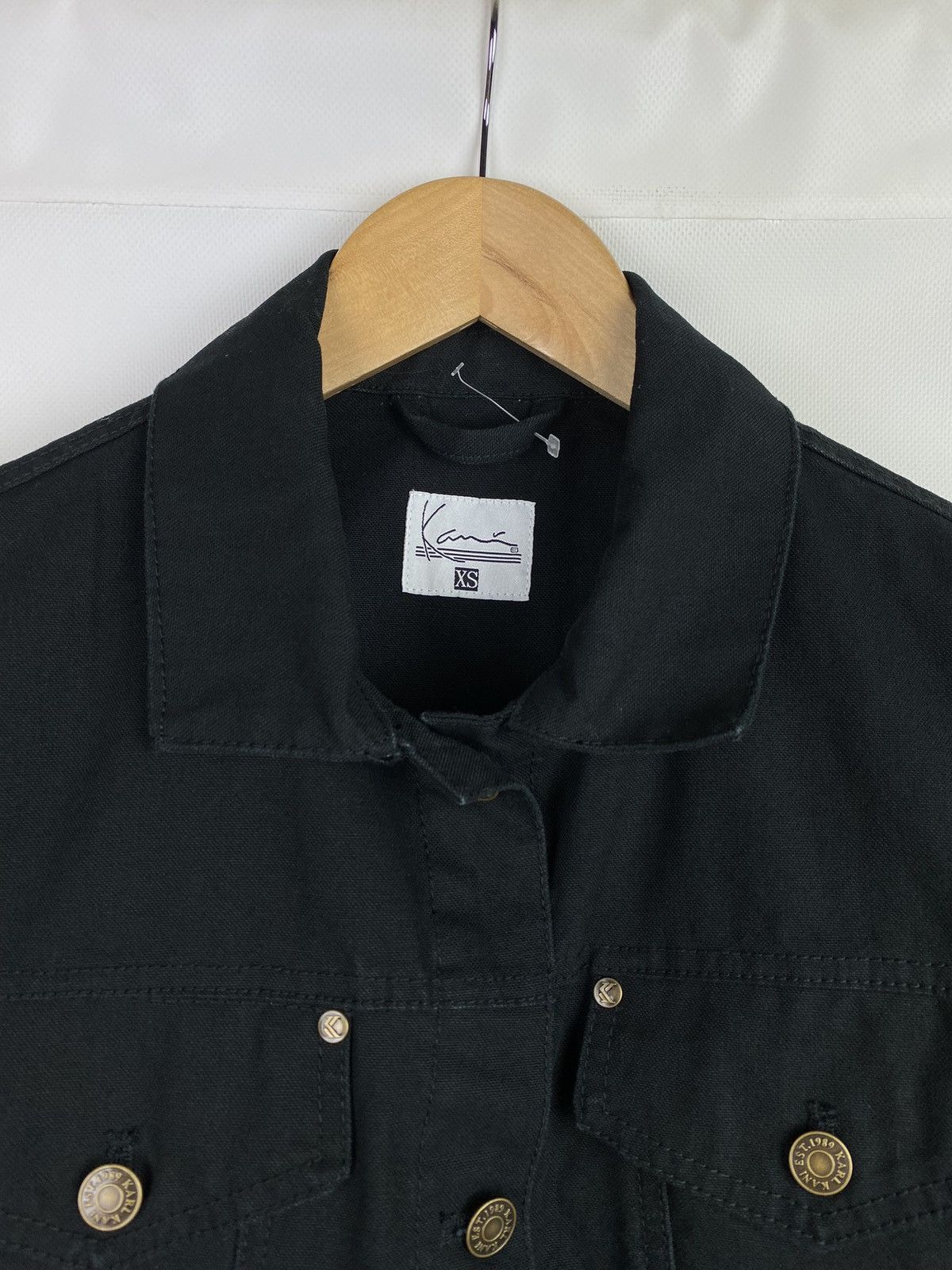 Karl Kani Karl Kani ladies denim jacket size Xs Size XS / US 0-2 / IT 36-38 - 4 Thumbnail
