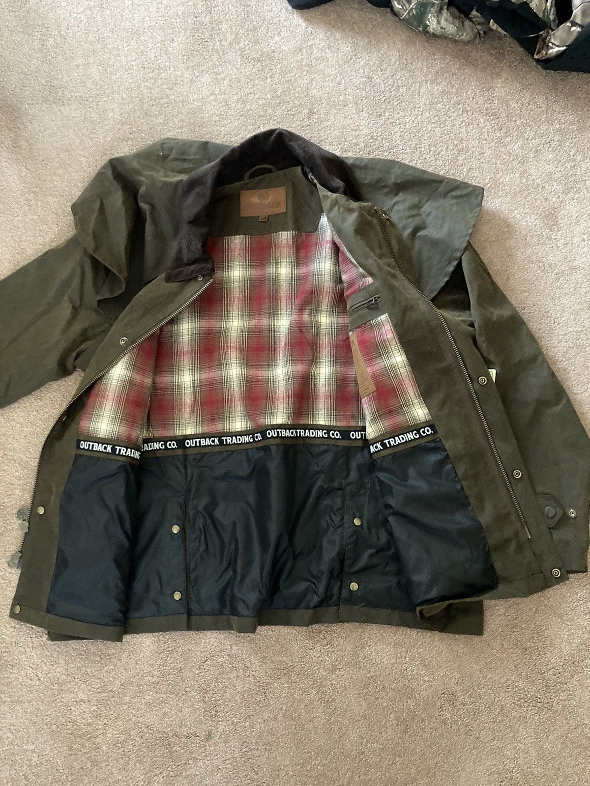 New Zealand Outback Outback Trading Co. Countryman Duster Jacket Size US L / EU 52-54 / 3 - 3 Thumbnail