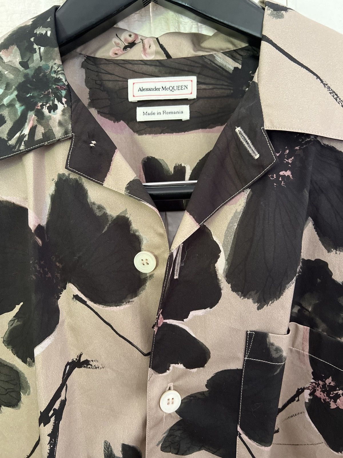 Alexander McQueen Alexander McQueen short sleeve shirt Size US L / EU 52-54 / 3 - 3 Thumbnail