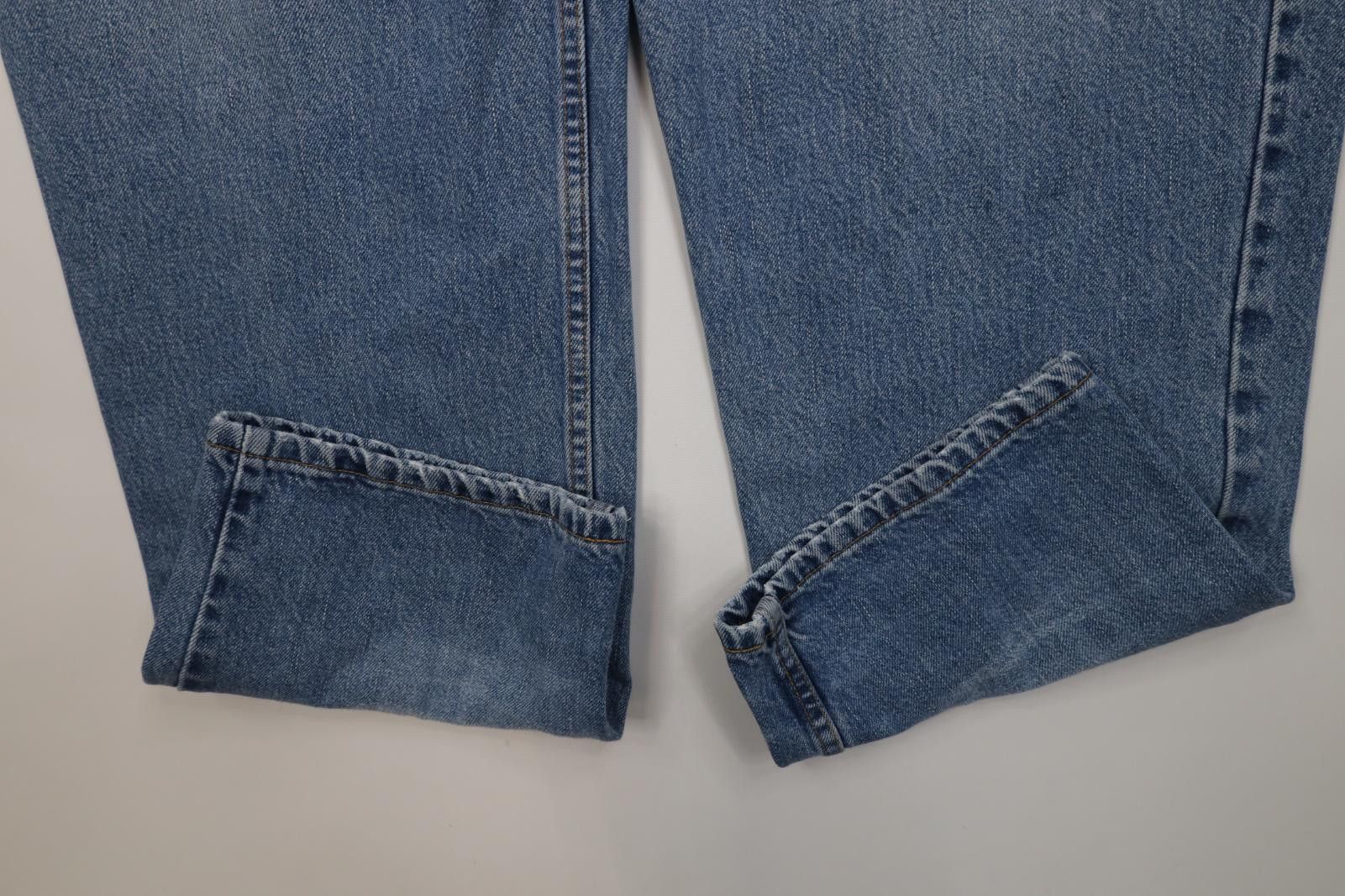 Levi's Vintage 90s Levis 550 Relaxed Fit Denim Jeans Blue Size US 42 / EU 58 - 5 Thumbnail