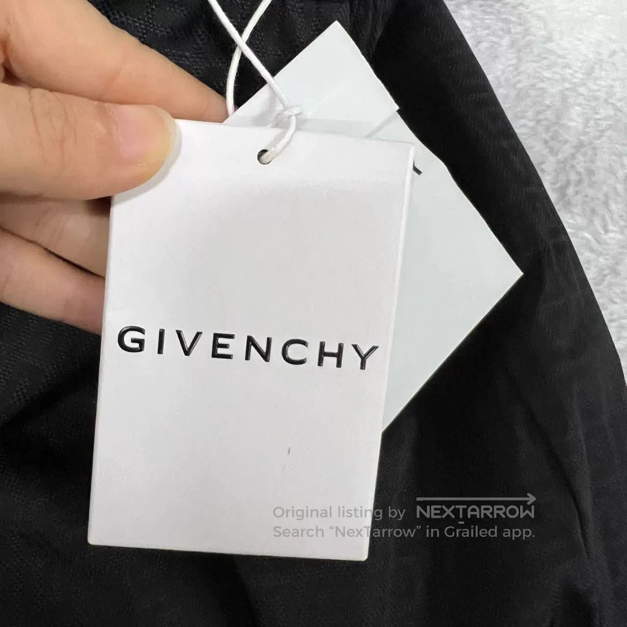 Givenchy Givenchy Black Logo Print Long Pants. Size US 36 / EU 52 - 5 Thumbnail