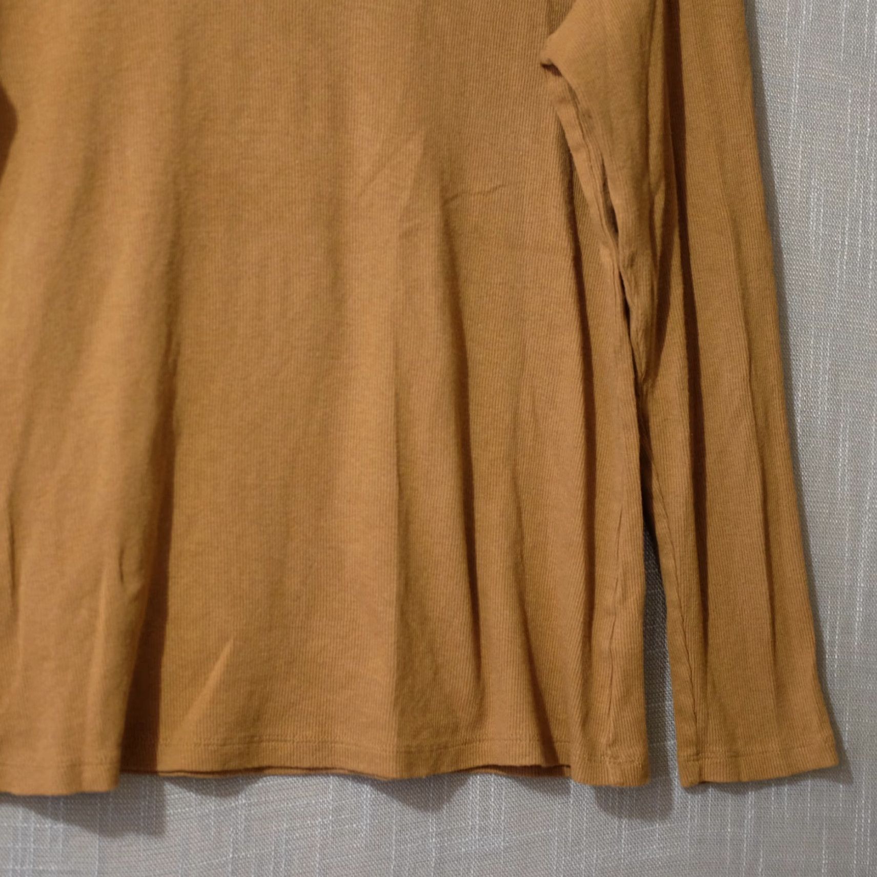 Vintage Maurices 24/7 Long Sleeve Tee Ribbed Knit Brown Womens L Shirt Womens L Brown Maurices 24/7 Long Sleeve Tee Ribbed Knit Brown Size L / US 10 / IT 46 - 4 Thumbnail