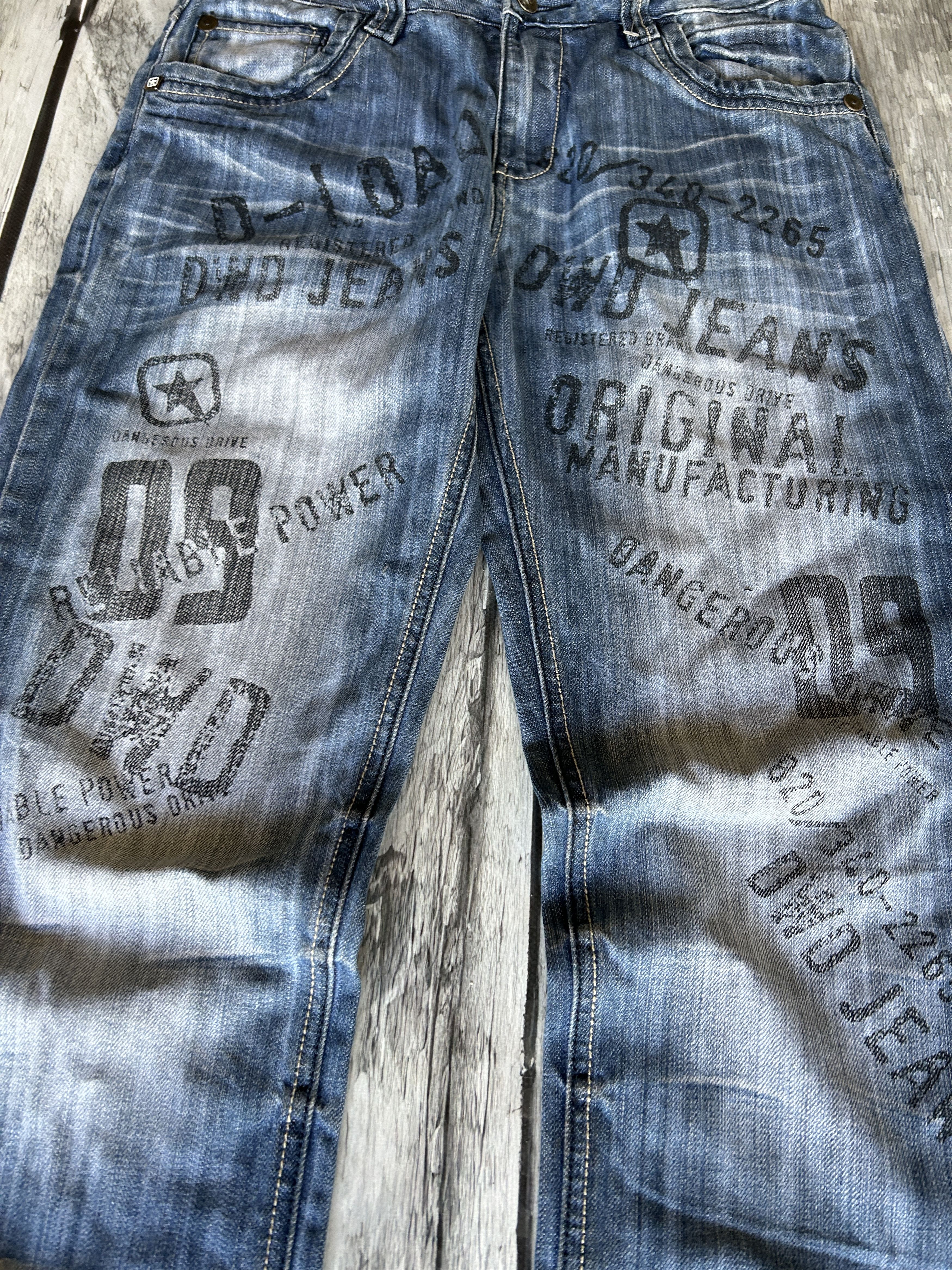 Hysteric Glamour × Japanese Brand Vintage Rick Owens Junya Watanabe Style Distressed Jeans Size US 32 / EU 48 - 3 Thumbnail