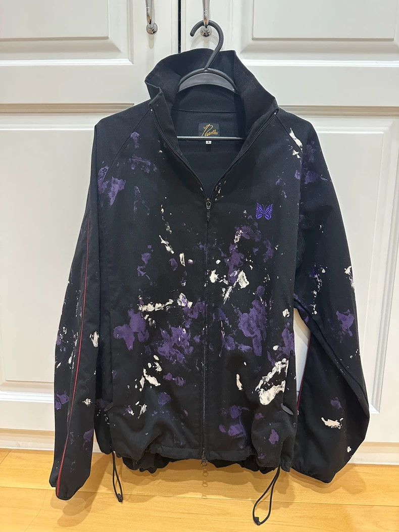 Needles Needles Women's S Purple Paint Jacket - dmc Size US S / EU 44-46 / 1 - 1 Thumbnail