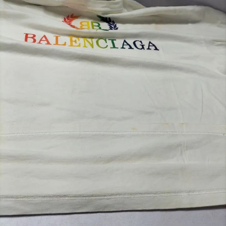Balenciaga Balenciaga Balenciaga Colorful Logo Print TShirt -2507 Size US S / EU 44-46 / 1 - 8 Thumbnail