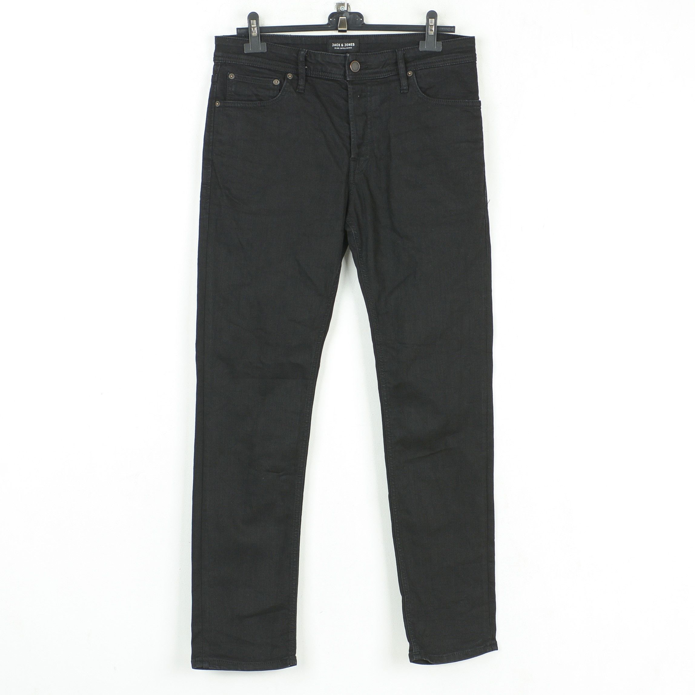 Jack & Jones Tim Men W33 L32 Slim Fit Straight Jeans Denim Pants Trousers Size US 33 - 1 Thumbnail