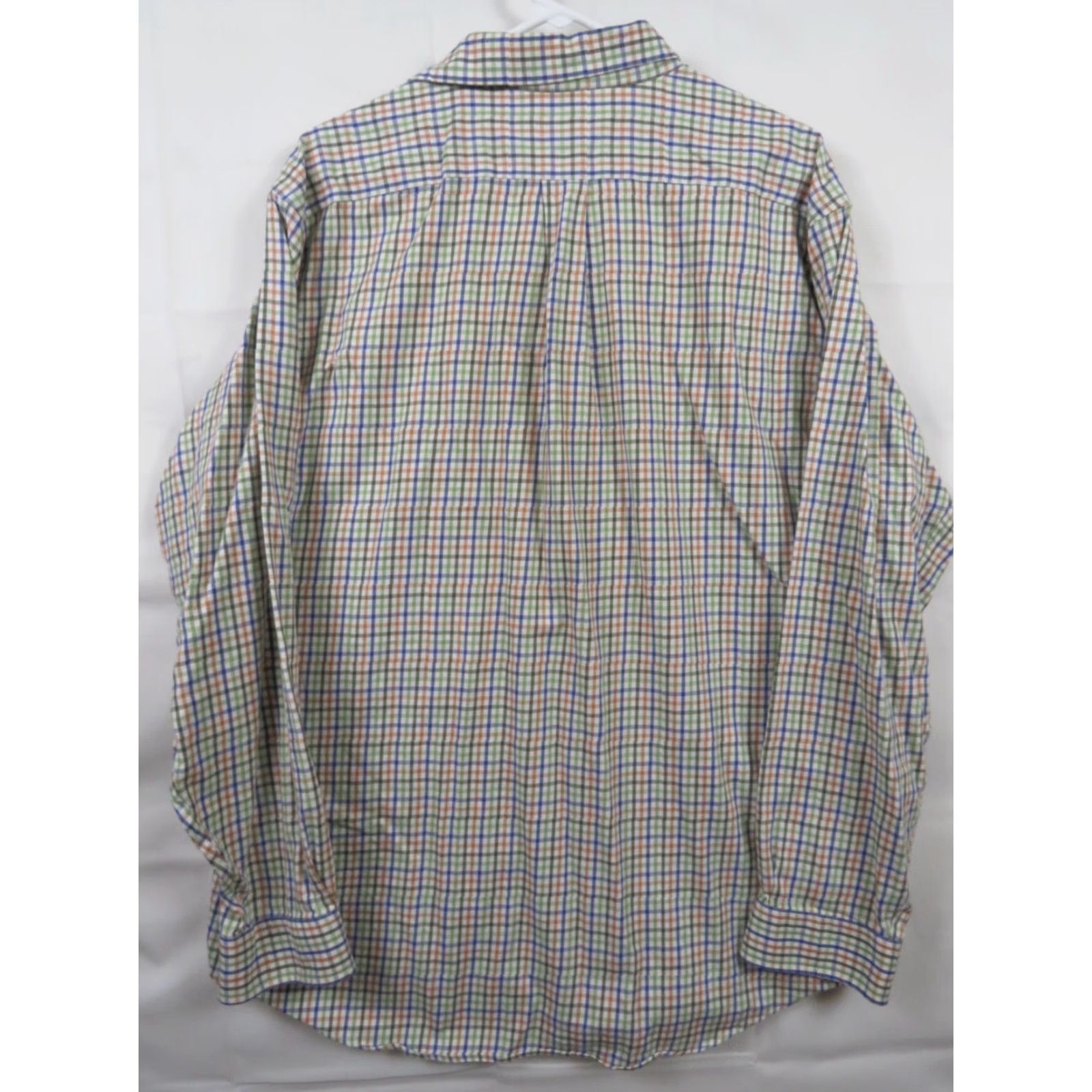 Vintage VINTAGE LL Bean Large Reg Wrinkle Resistant Plaid Button Down L/S Shirt Size US L / EU 52-54 / 3 - 5 Thumbnail