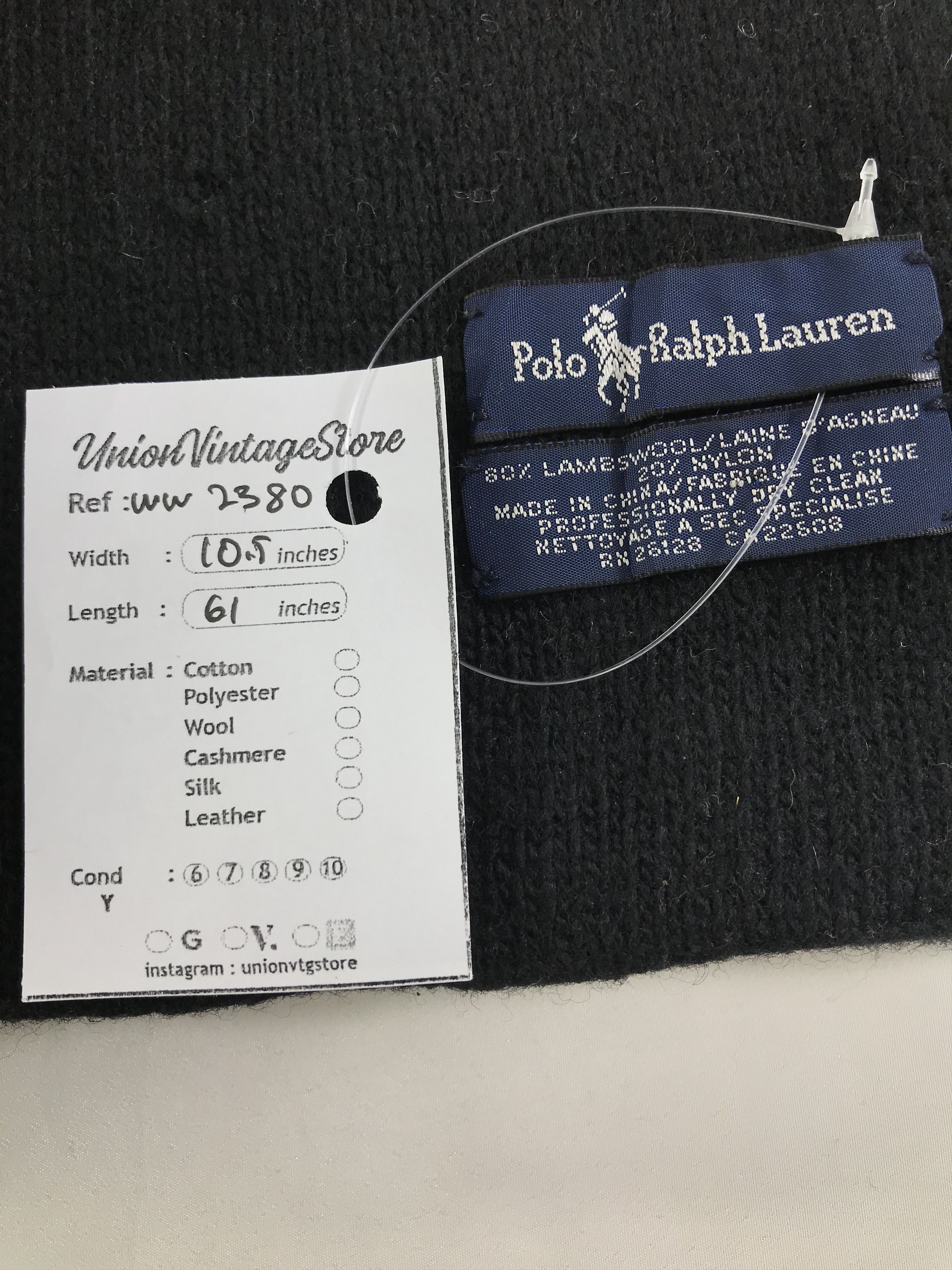Polo Ralph Lauren Polo Ralph Lauren Scarf / Muffler / Neckwear - WW2380 Size ONE SIZE - 5 Thumbnail
